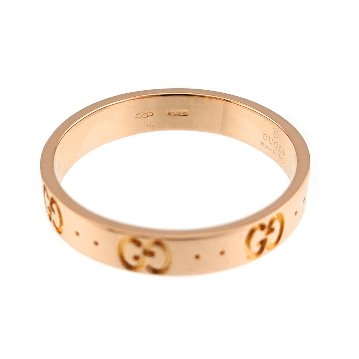Gucci Pink Gold (18K) Band Ring (Pre-Owned)