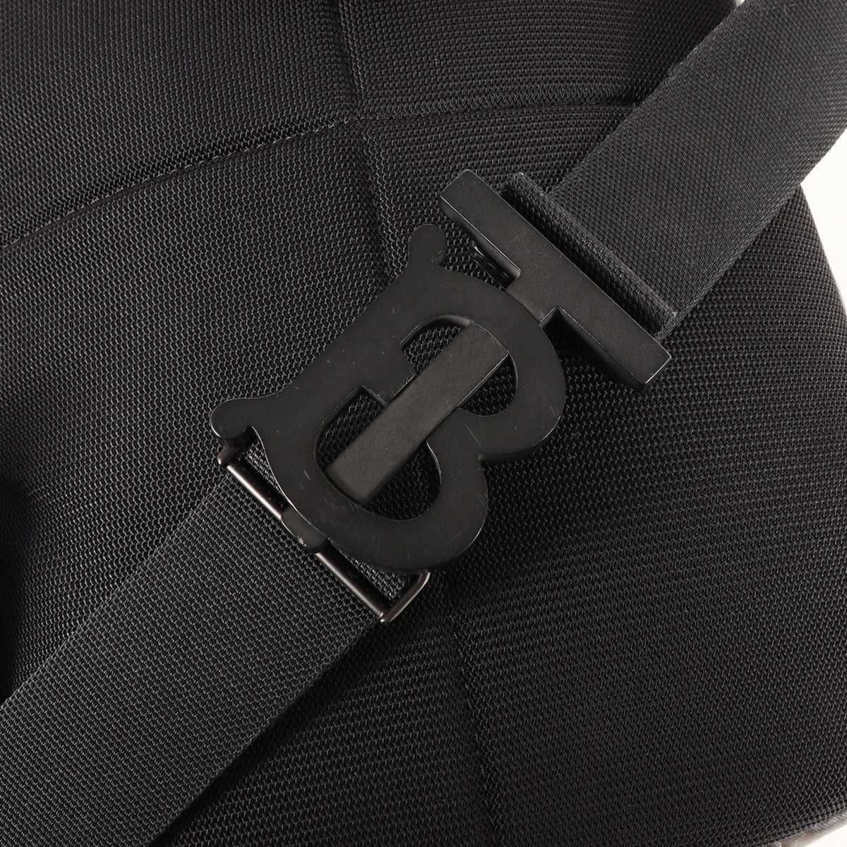 Burberry Gray Nylon Sling Bag (Pre-Owned)