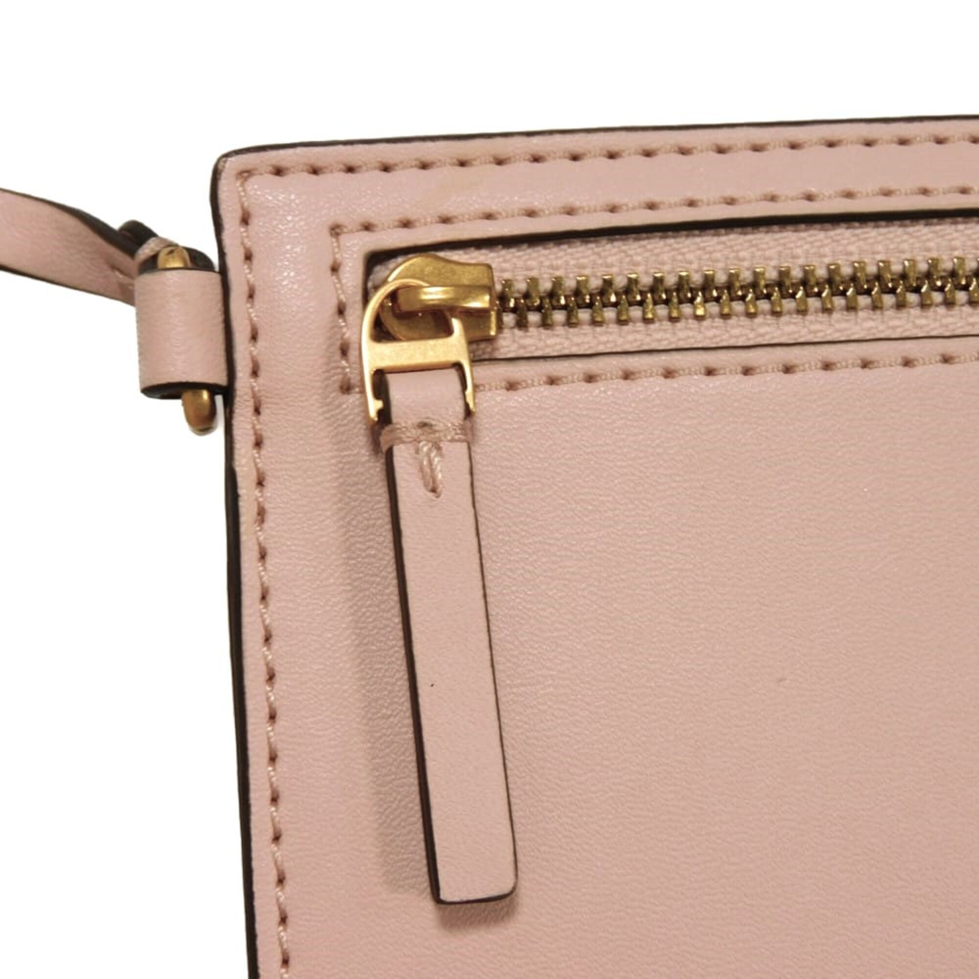 Tory Burch Pink Leather Tote Bag (Pre-Owned)