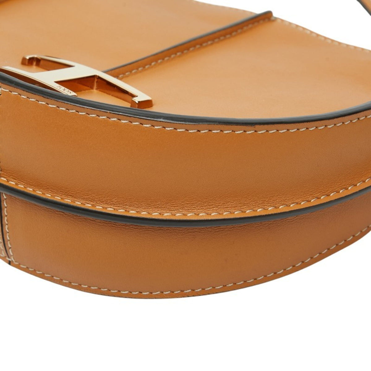 Tod's Brown Leather Shoulder Bag (Pre-Owned)