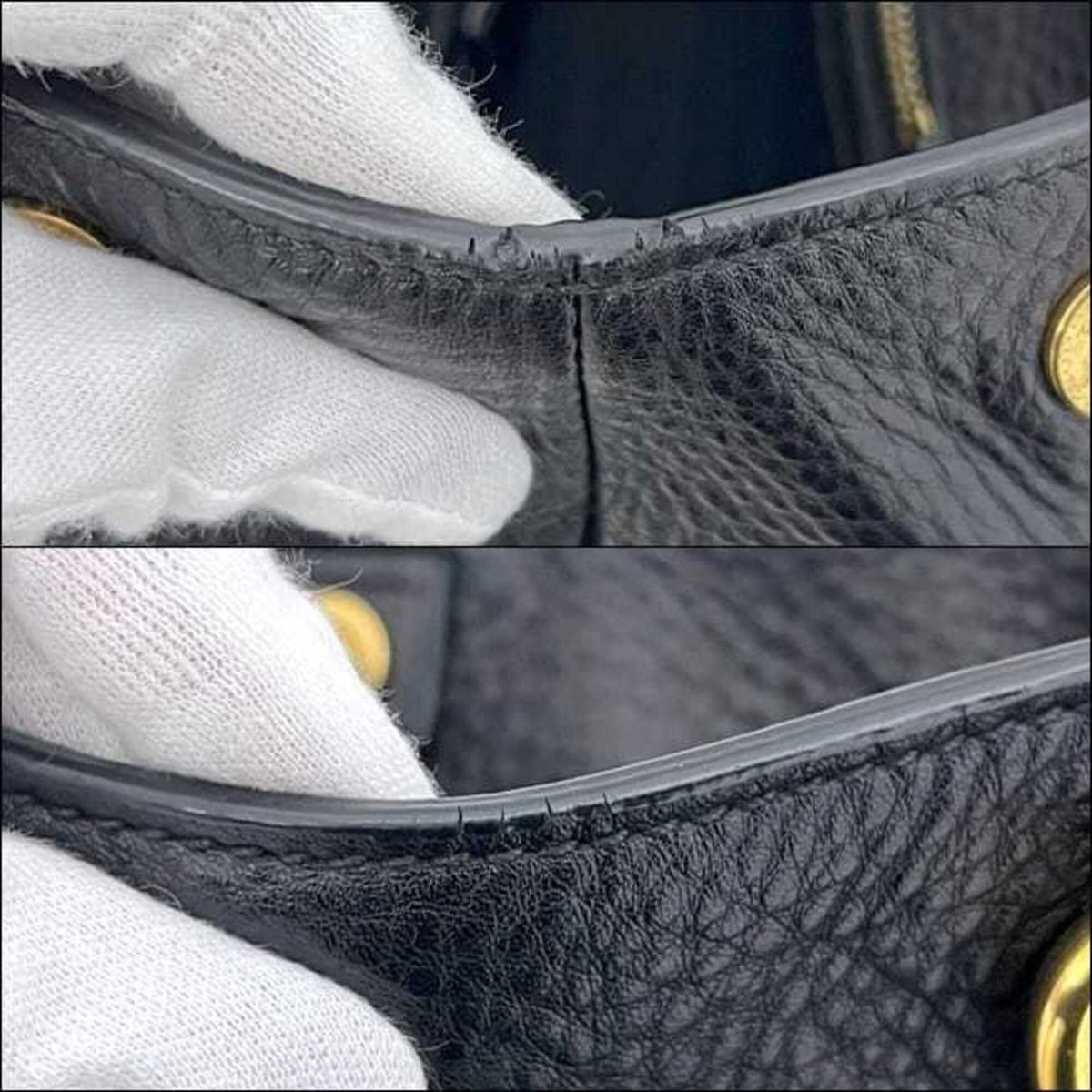 Prada Black Nero Leather Tote Bag (Pre-Owned)