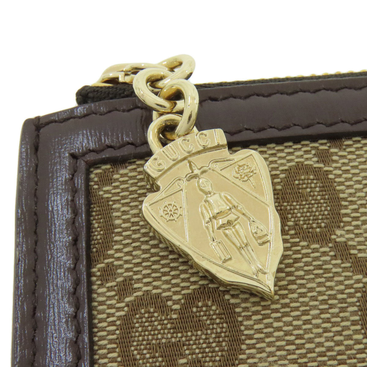 Gucci Brown Canvas Wallet (Bi-Fold) (Pre-Owned)