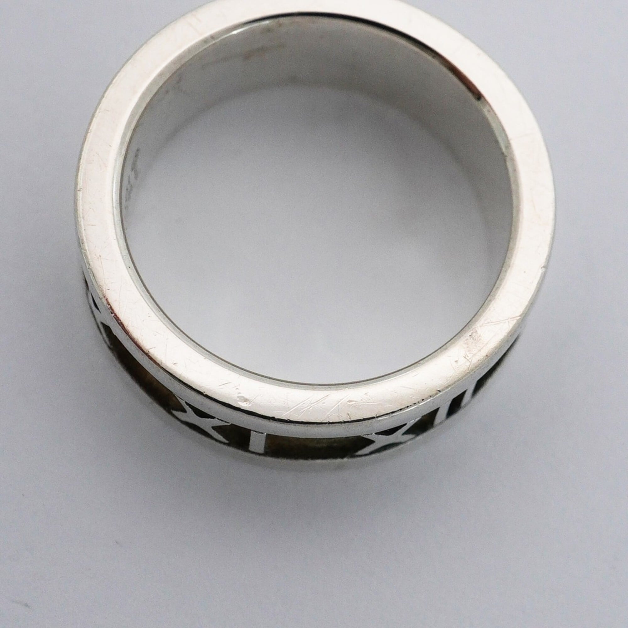 Tiffany Silver 925 Band Ring (Pre-Owned)