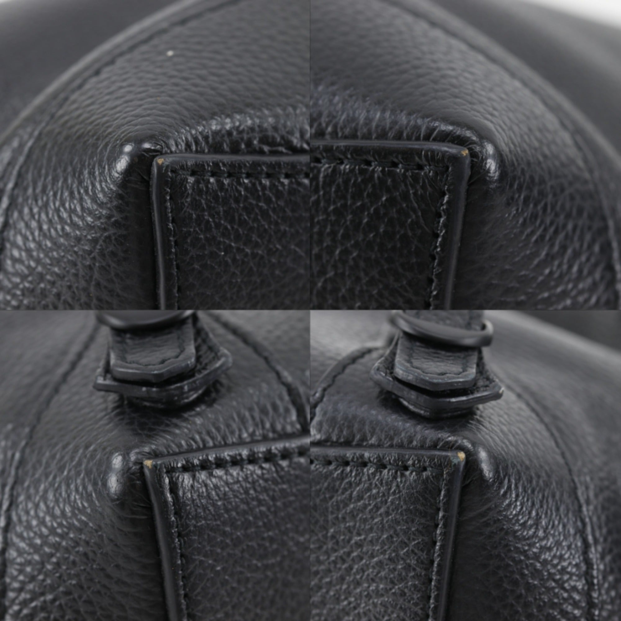 Balenciaga Black Leather Shoulder Bag (Pre-Owned)