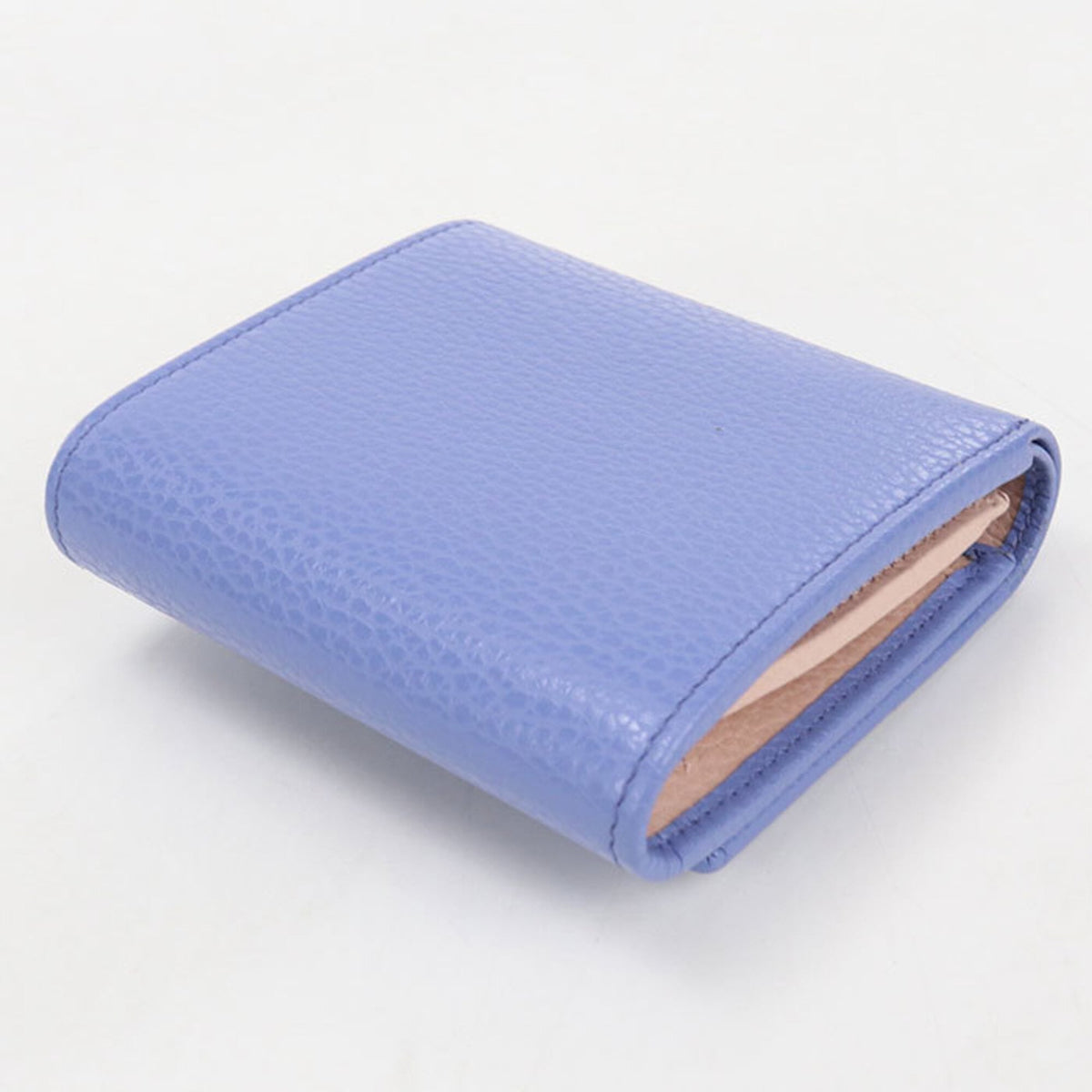 Gucci Blue Leather Wallet (Bi-Fold) (Pre-Owned)