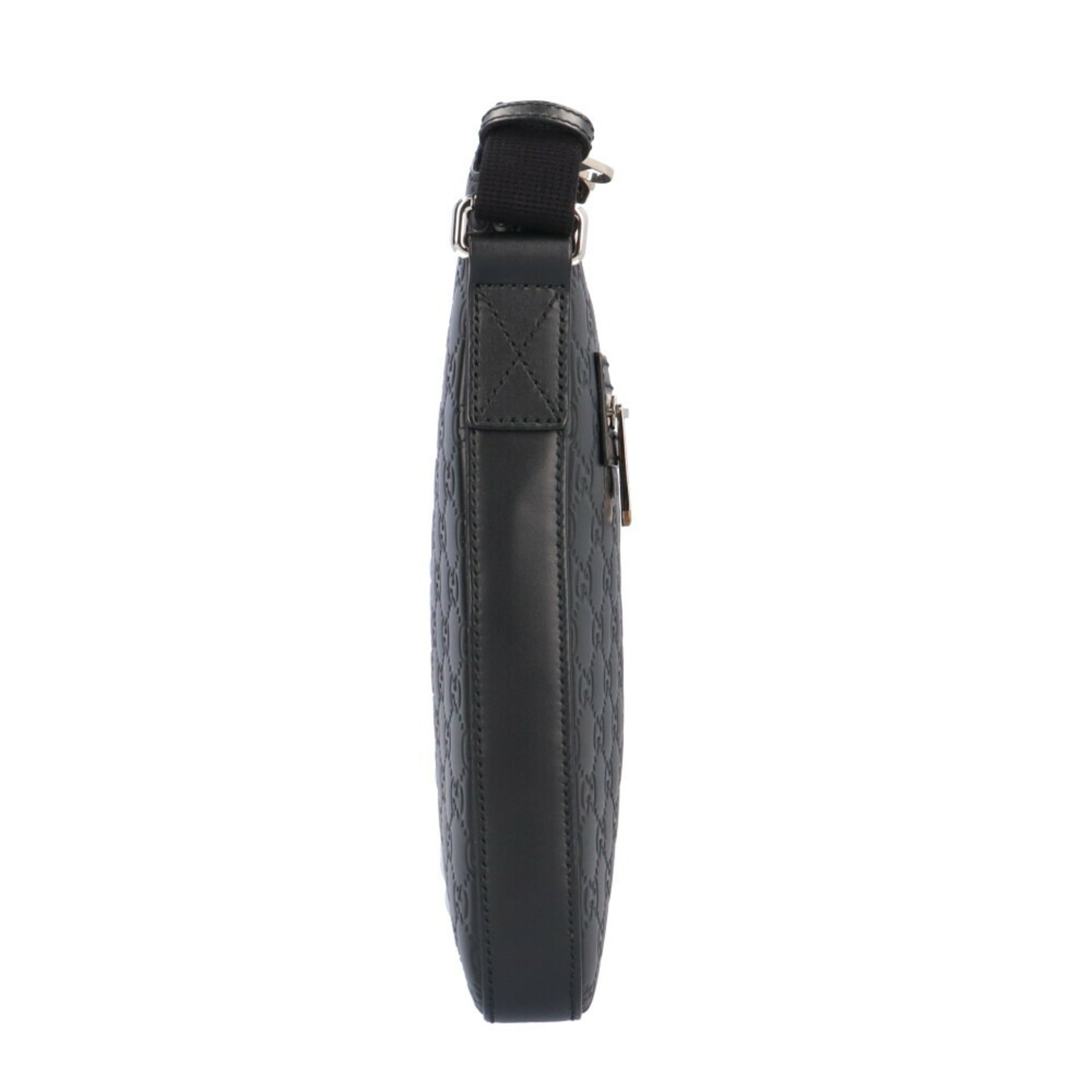 Gucci Black Leather Shoulder Bag (Pre-Owned)
