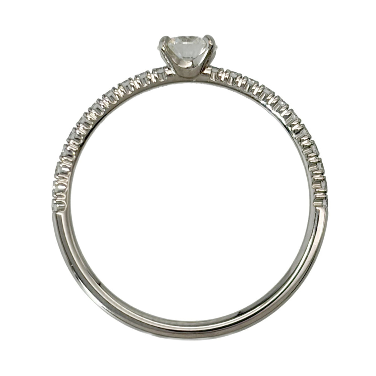 Cartier Platinum Platinum 950 Band Ring (Pre-Owned)