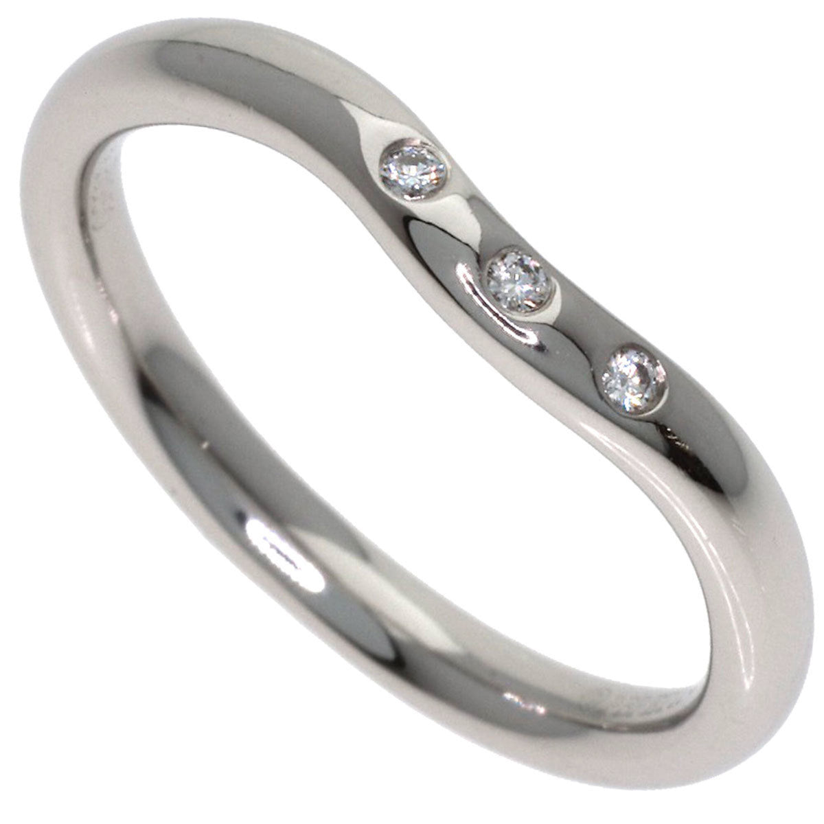 Tiffany Platinum 950 Band Ring (Pre-Owned)