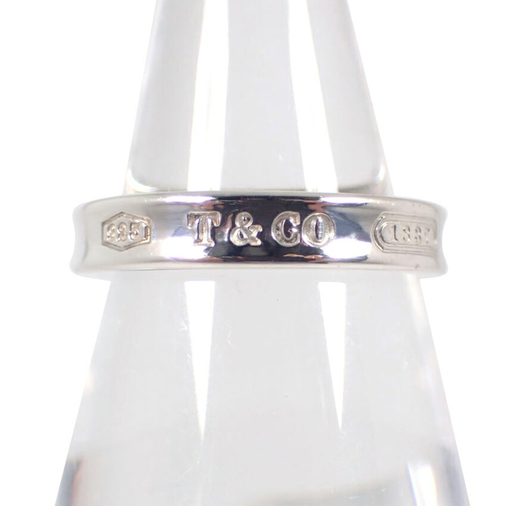Tiffany Sterling Silver 925 Band Ring (Pre-Owned)