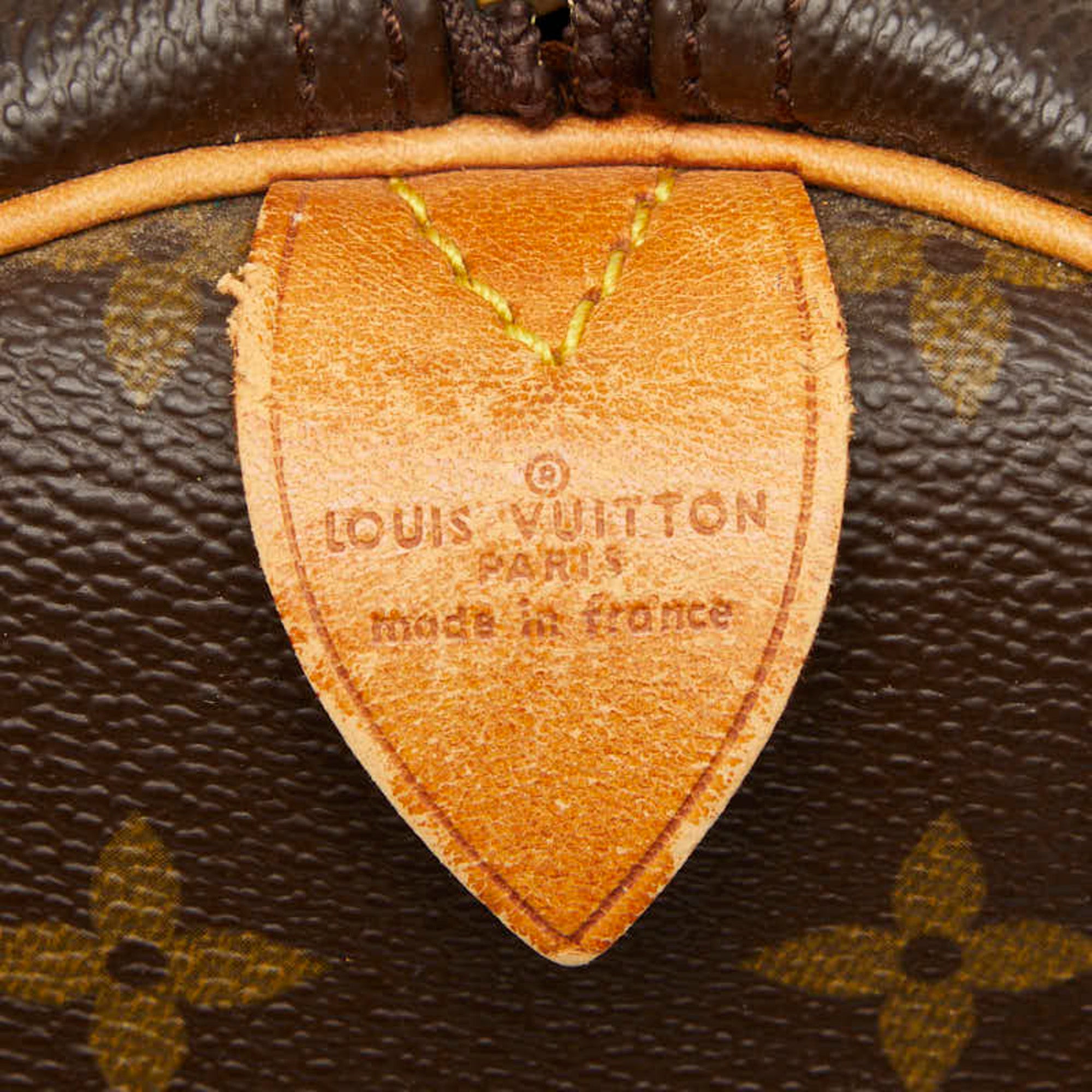 Louis Vuitton Brown Pvc Leather Boston Bag (Pre-Owned)