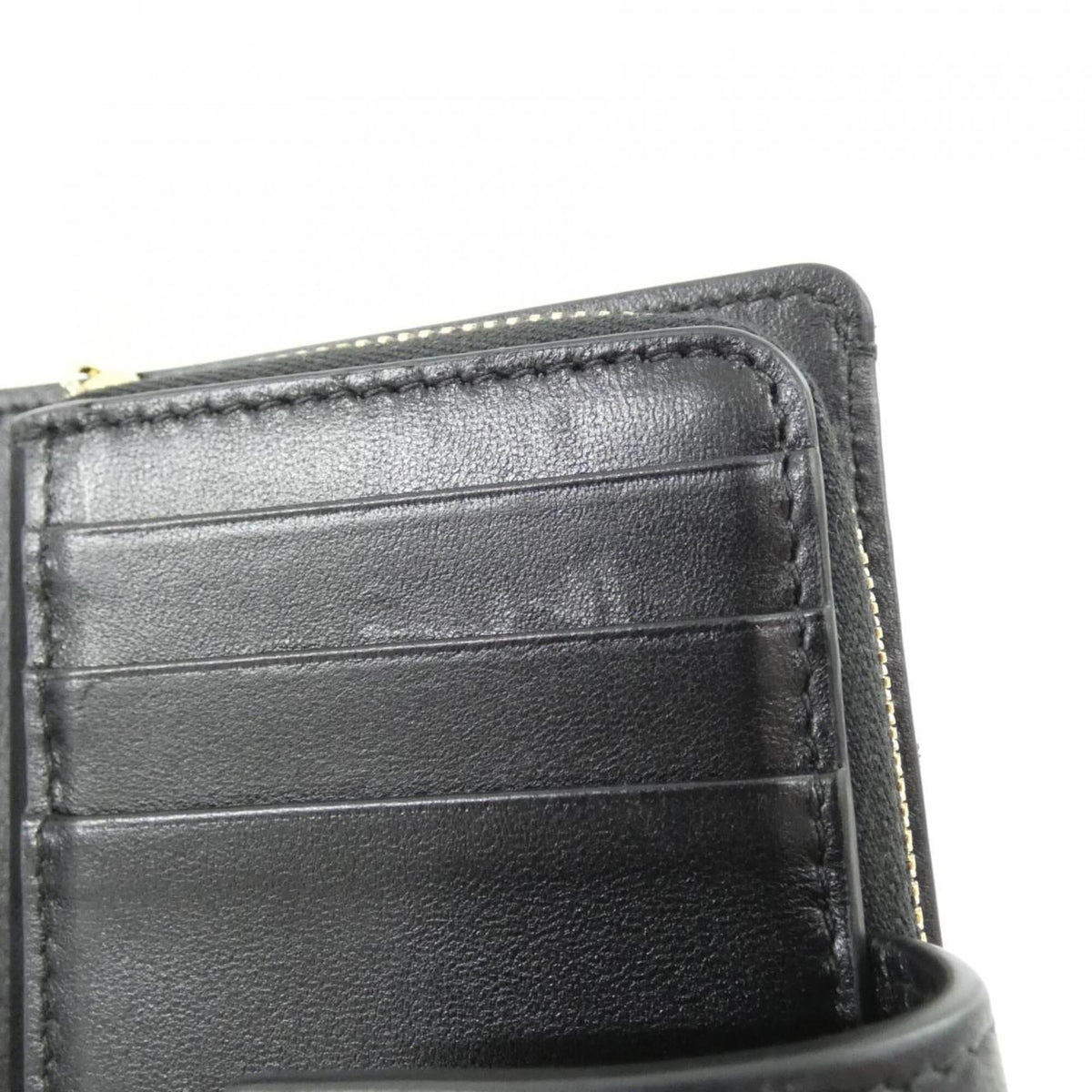 Christian Dior Black Leather Wallet (Bi-Fold) (Pre-Owned)