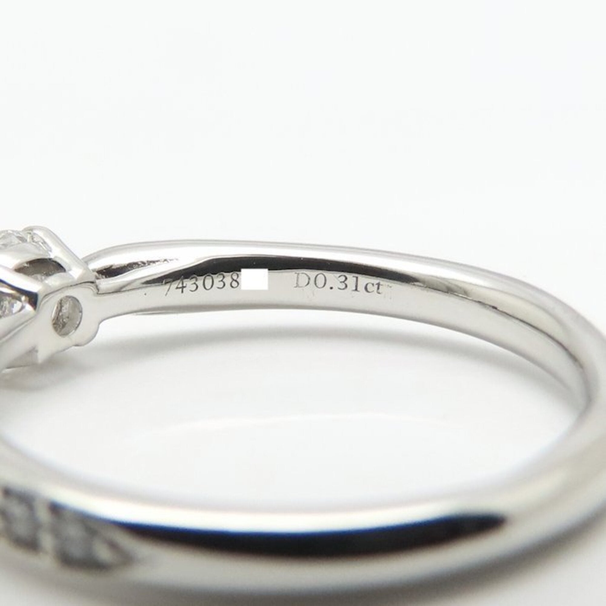 Tiffany Platinum 950 Band Ring (Pre-Owned)