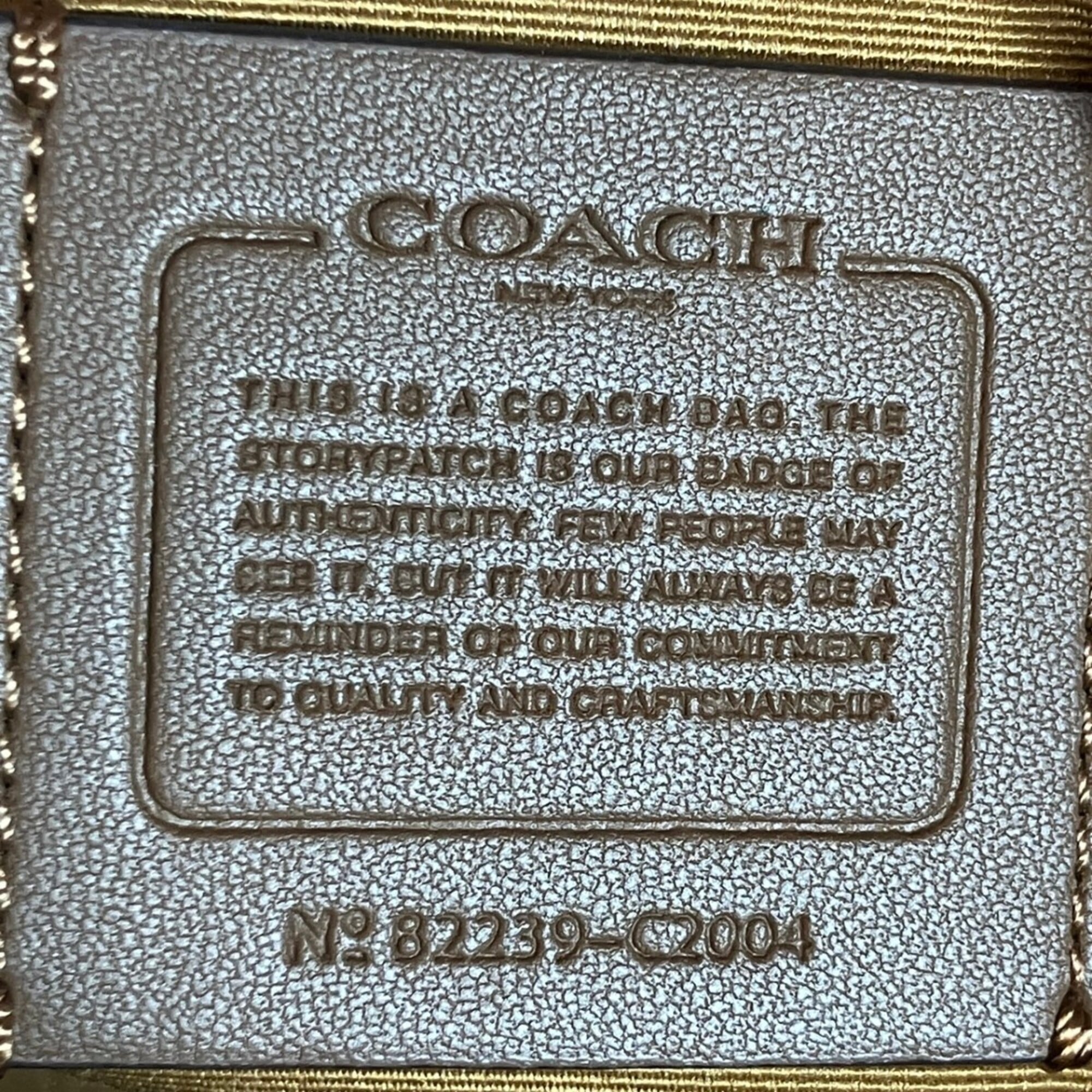 Coach White Leather Handbag (Pre-Owned)