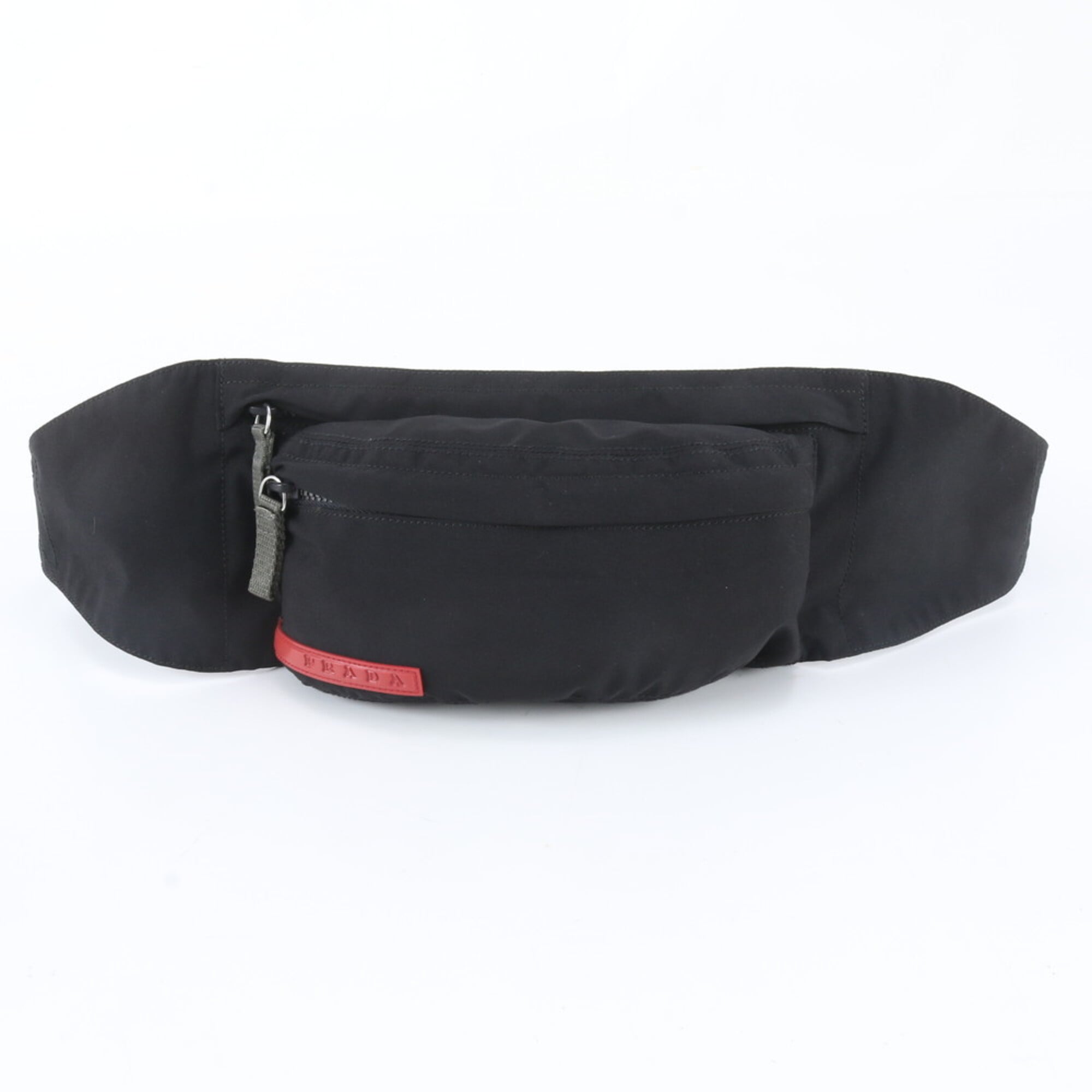 Pradasports Black Fanny Pack Sling Bag (Pre-Owned)