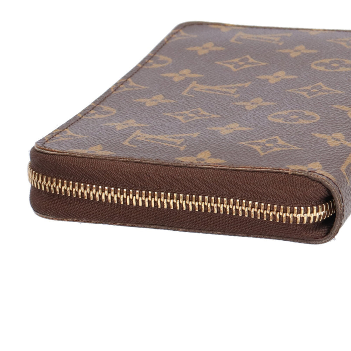 Louis Vuitton Monogram Brown Monogram Long Wallet (Bi-Fold) (Pre-Owned)
