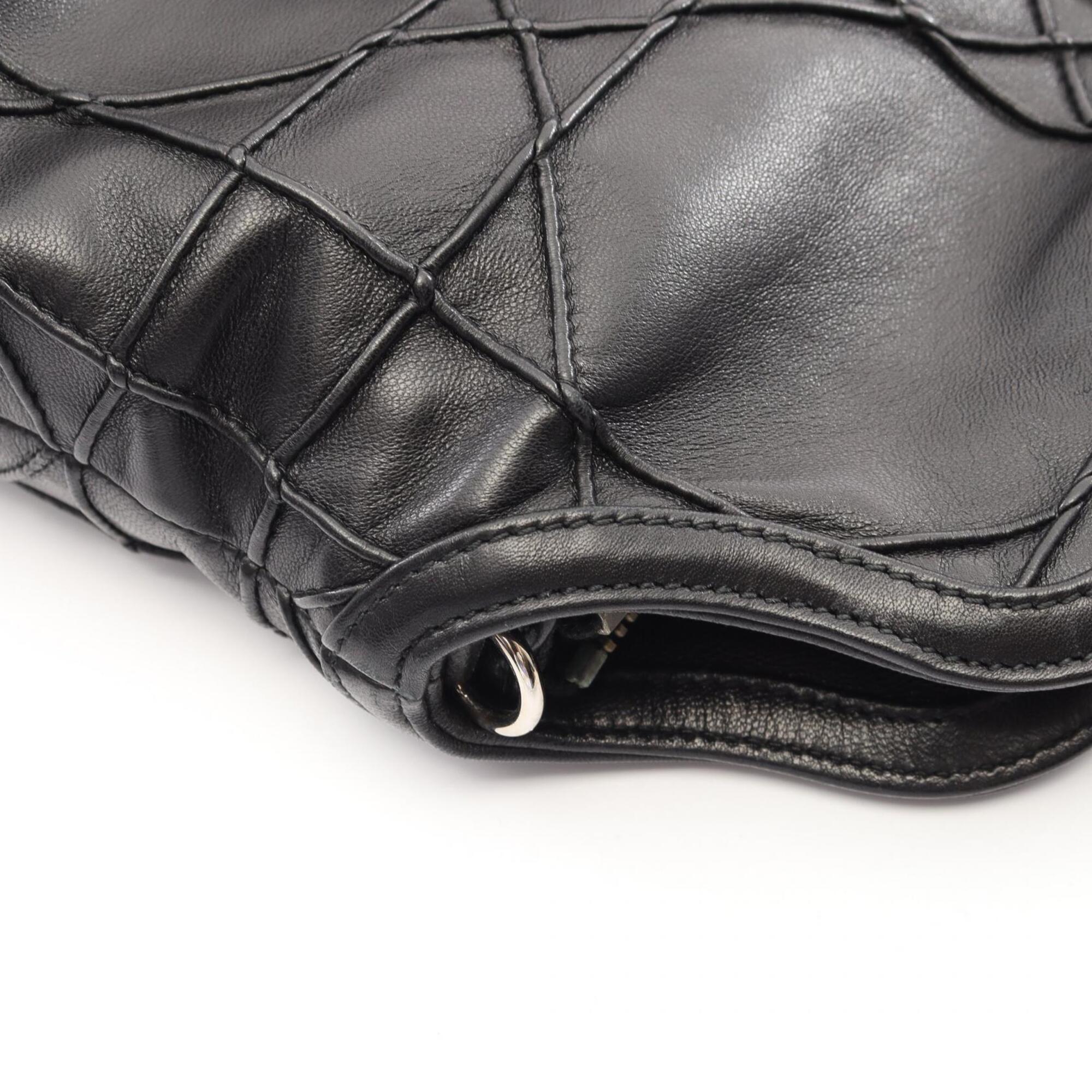 Christian Dior Black Leather Handbag (Pre-Owned)