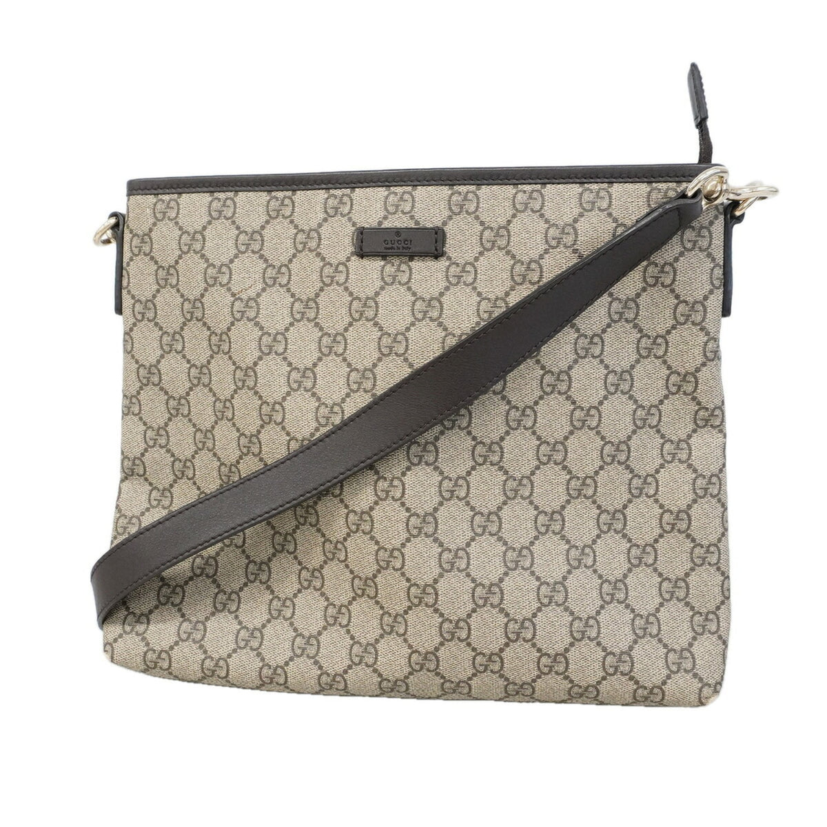 Gucci Brown Pvc Shoulder Bag (Pre-Owned)