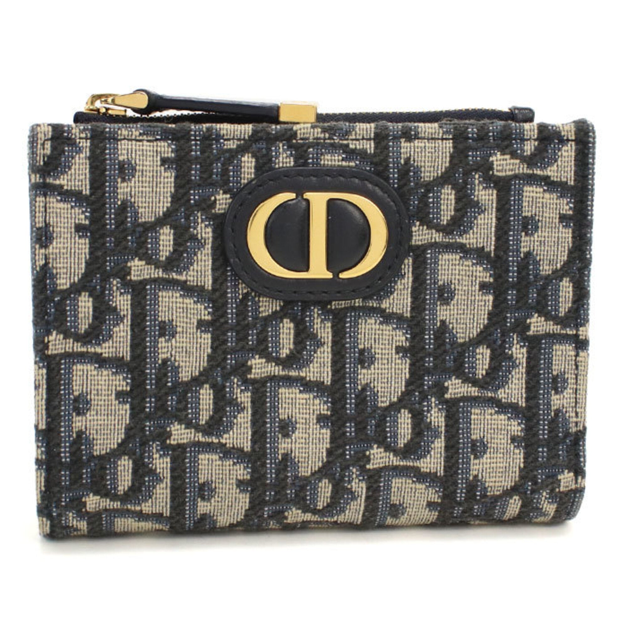 Christian Dior Navy Wallet (Bi-Fold) (Pre-Owned)