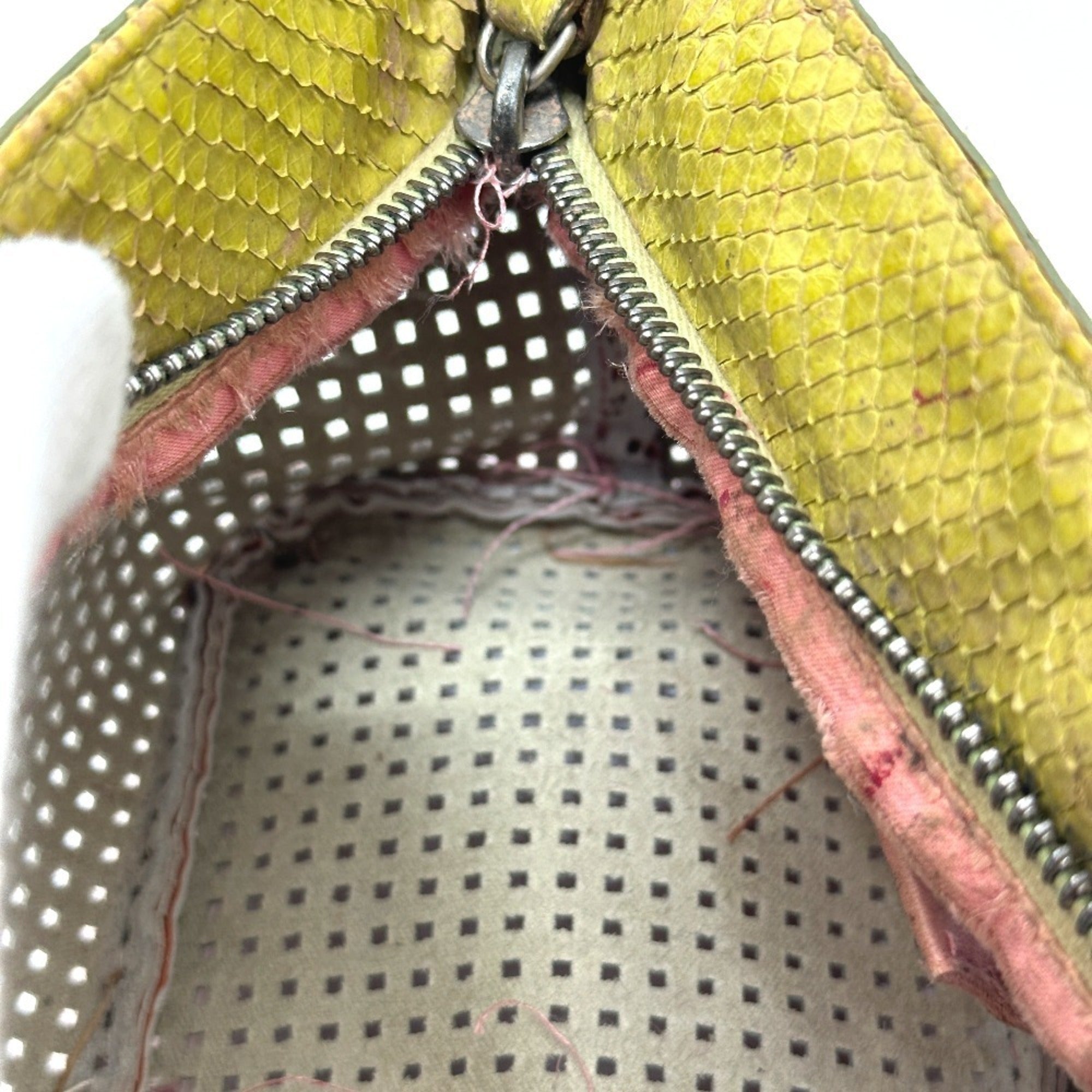 Fendi Green Orange Shoulder Bag (Pre-Owned)