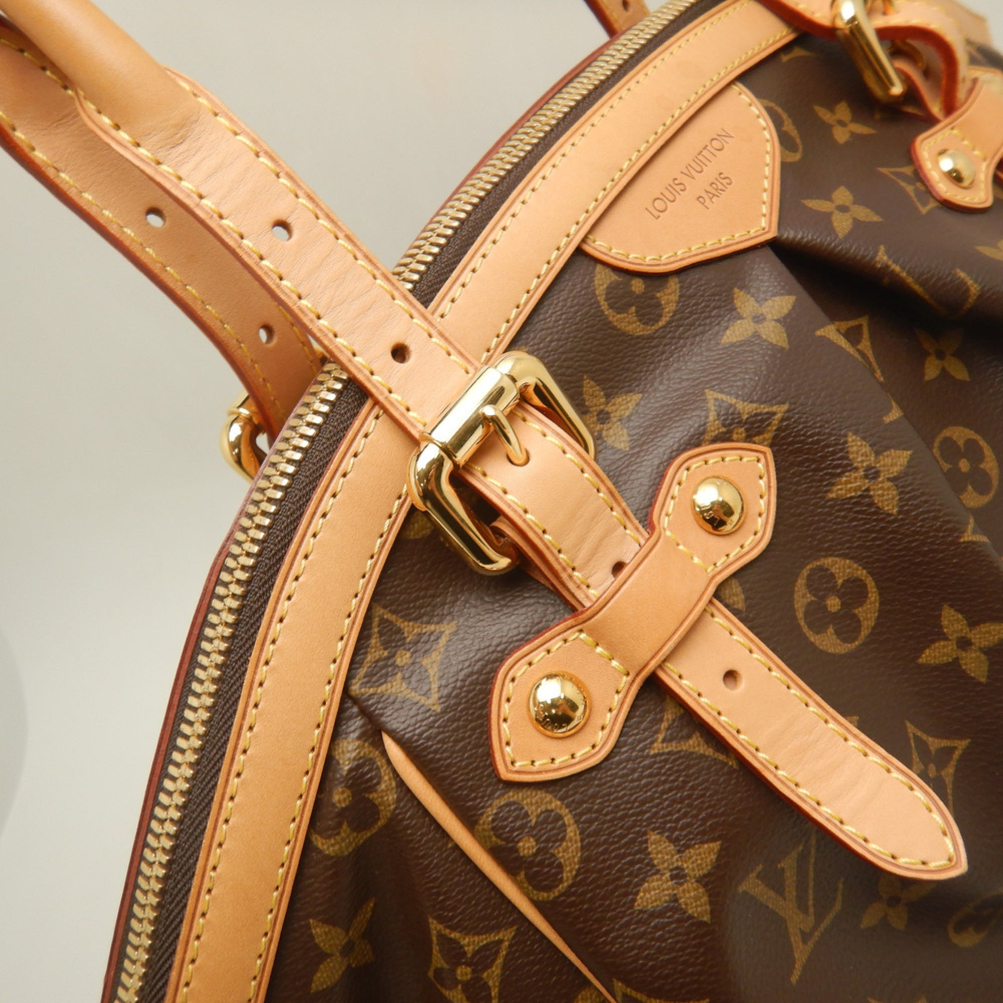 Louis Vuitton Monogram Brown Monogram Tote Bag (Pre-Owned)