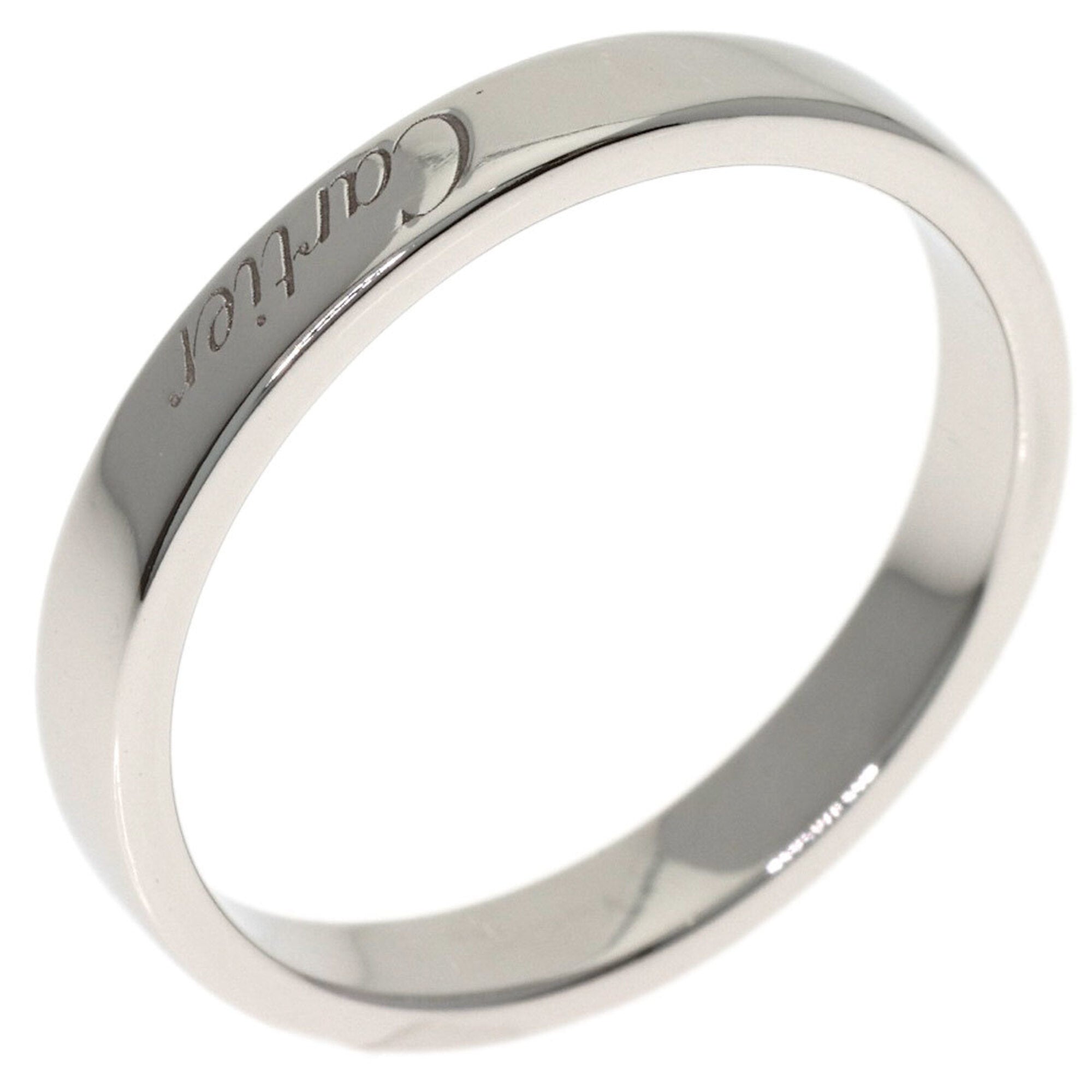 Cartier Platinum 950 Band Ring (Pre-Owned)