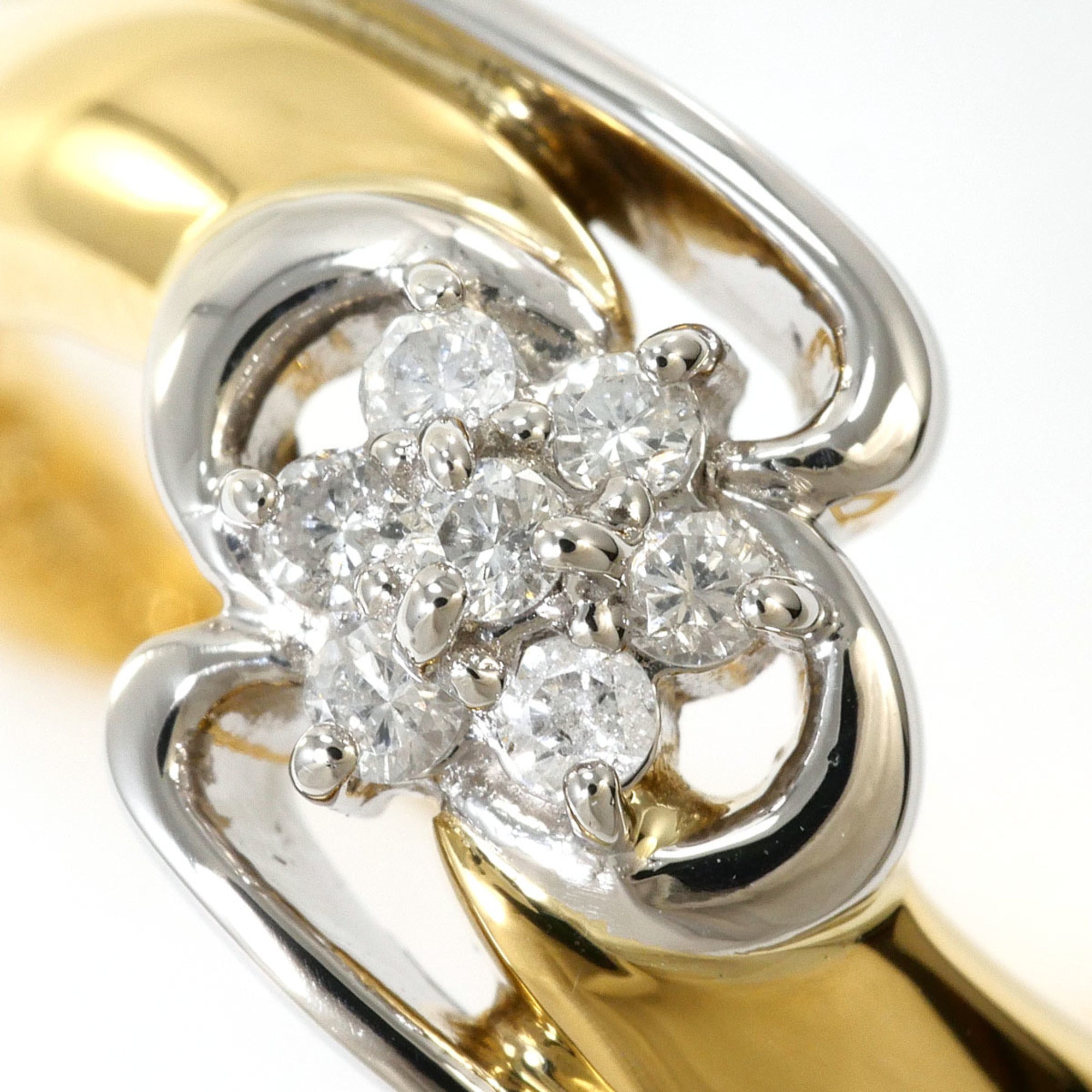 Unbranded Platinum Yellow Gold Yellow Gold (18K) Platinum 850 Band Ring (Pre-Owned)