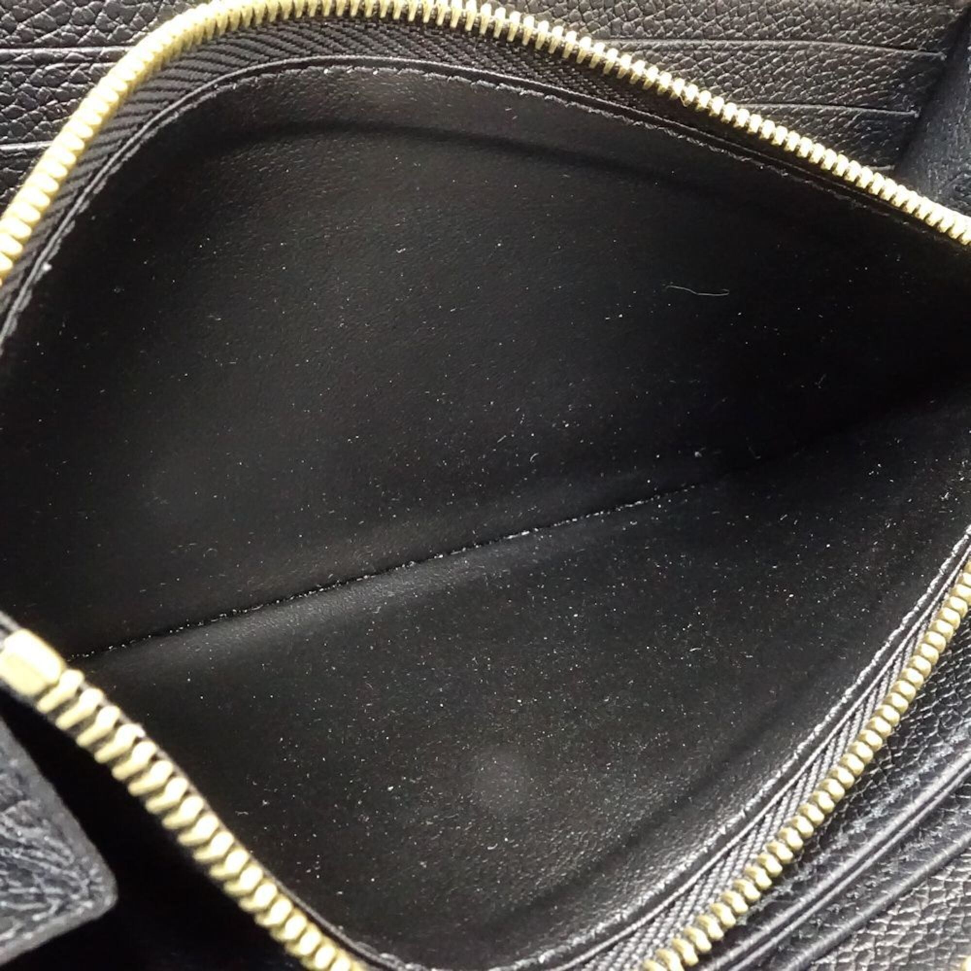 Louis Vuitton Beige Noir Monogram Empreinte Coin Purse/Coin Case (Pre-Owned)