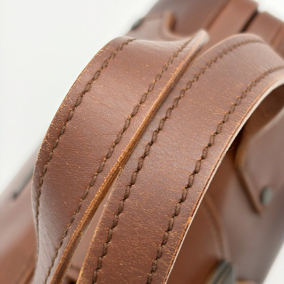 Gucci Brown Leather Handbag (Pre-Owned)