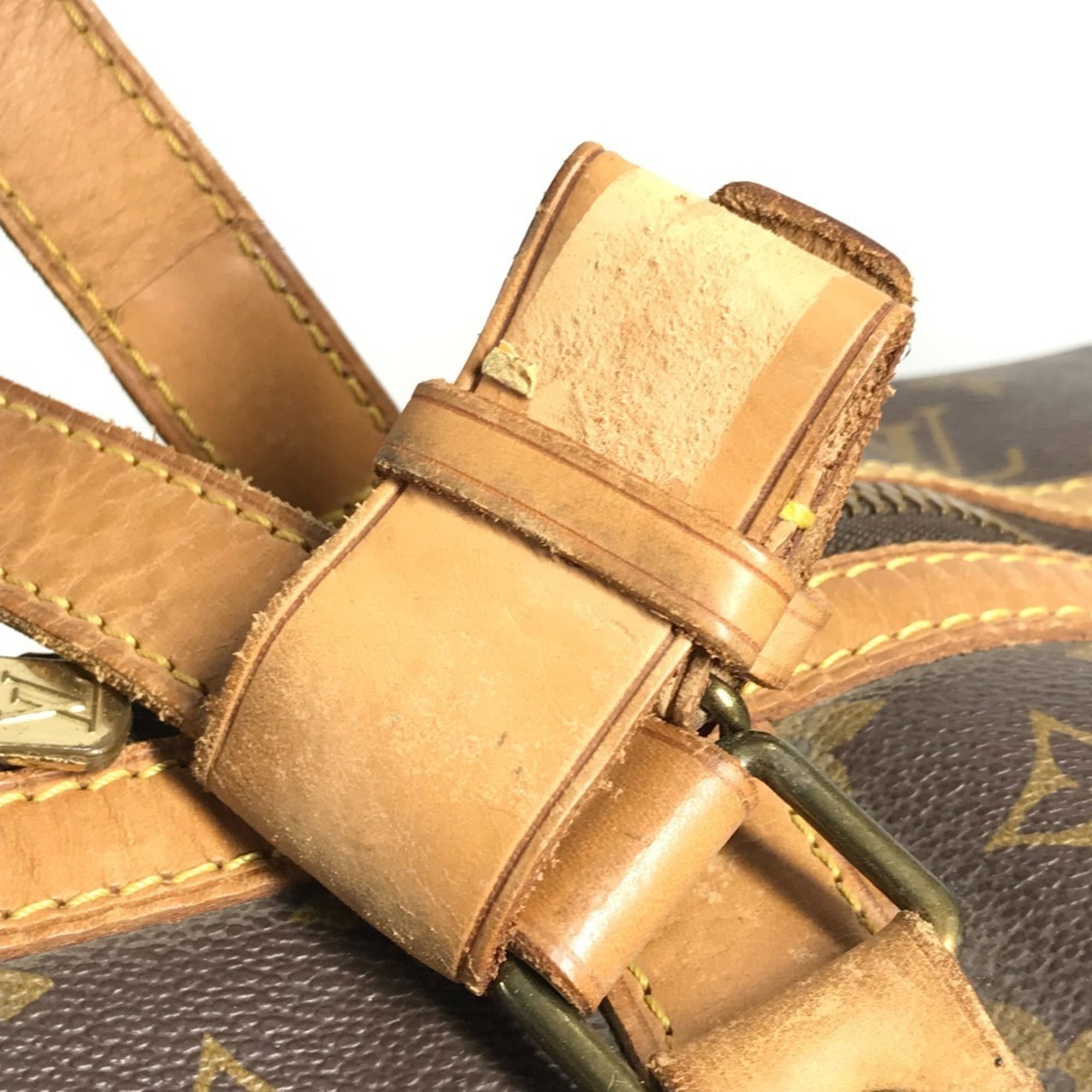 Louis Vuitton Brown Monogram Monogram Boston Bag Handbag (Pre-Owned)
