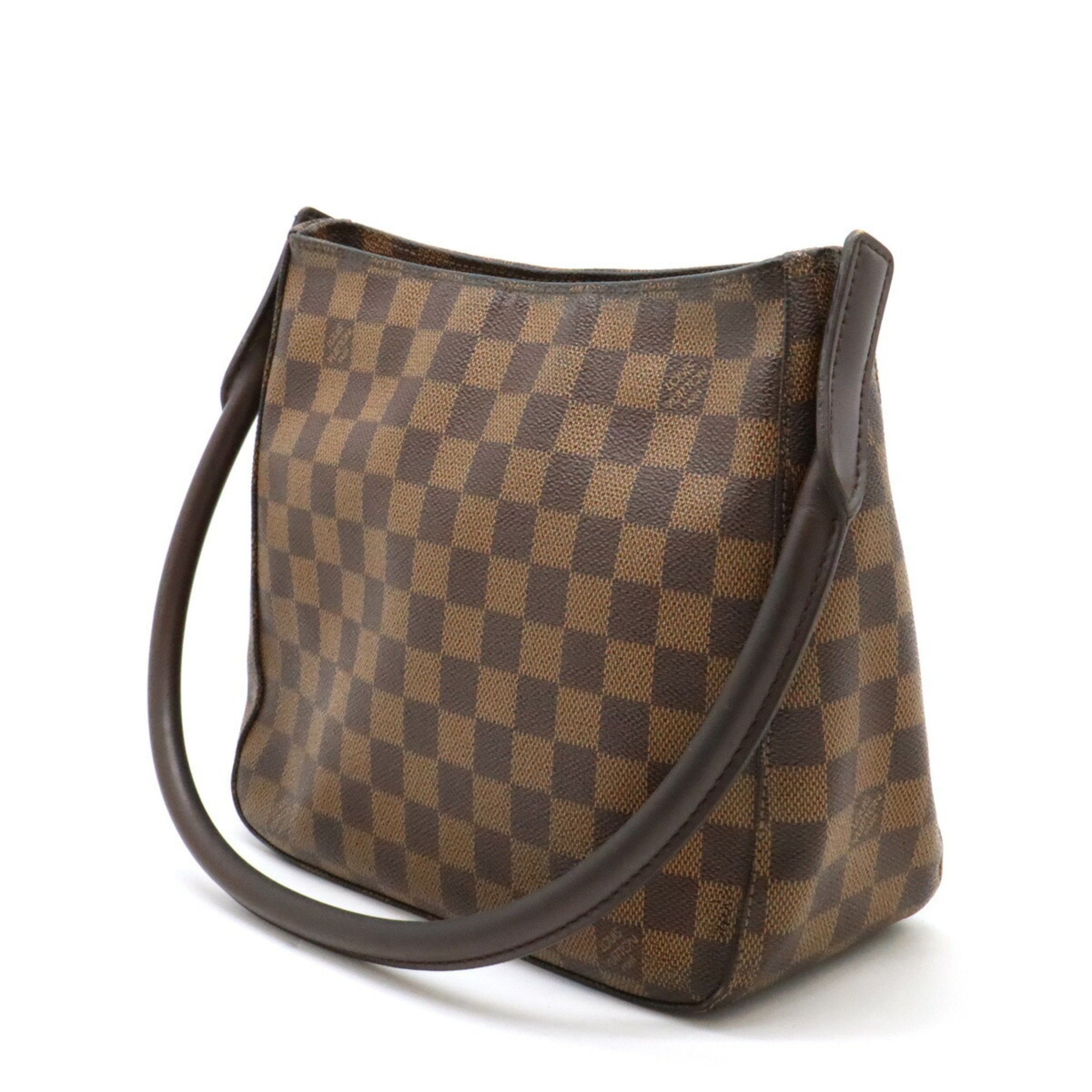 Louis Vuitton Brown Pvc Shoulder Bag (Pre-Owned)