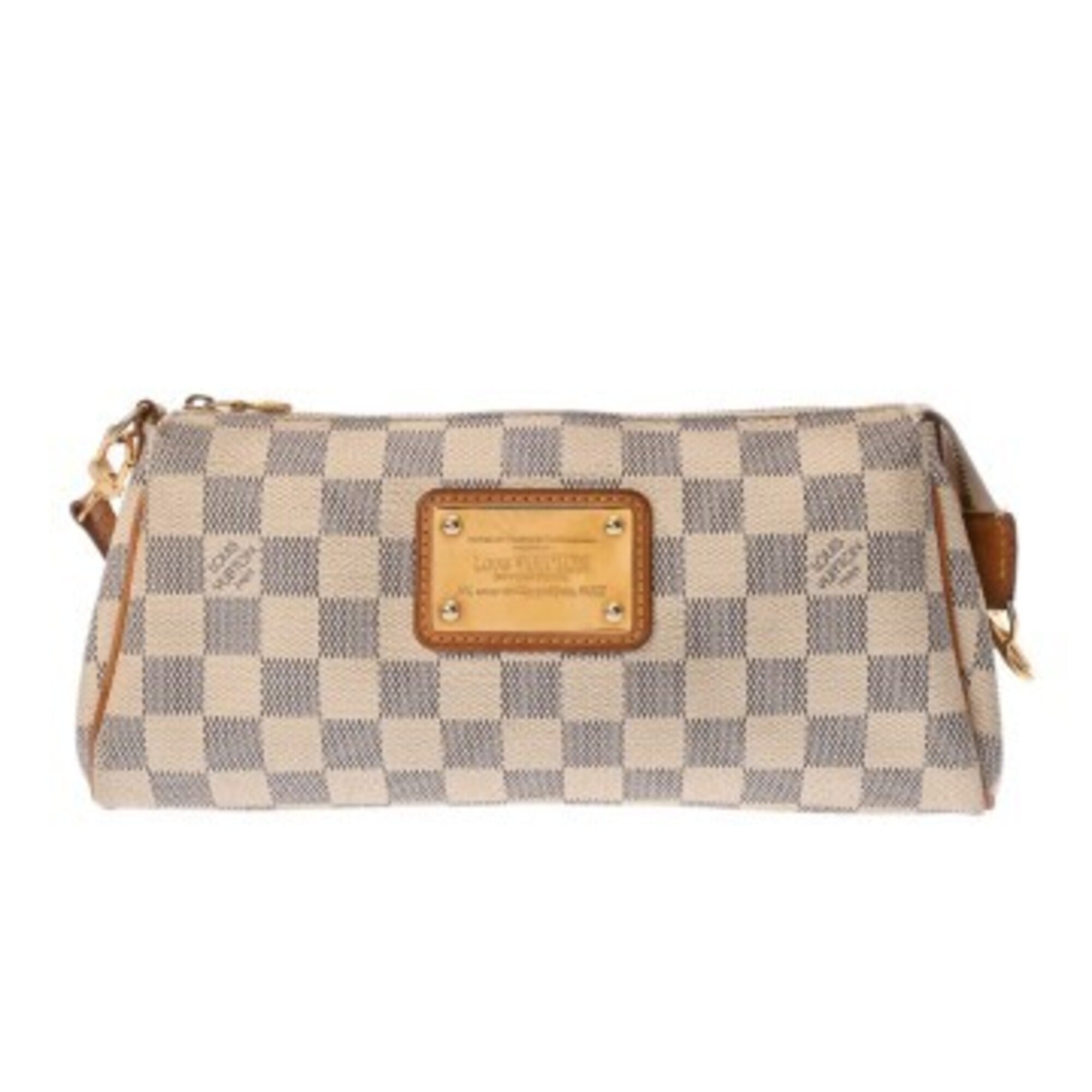 Louis Vuitton Damier Azur White Damier Azur Shoulder Bag (Pre-Owned)