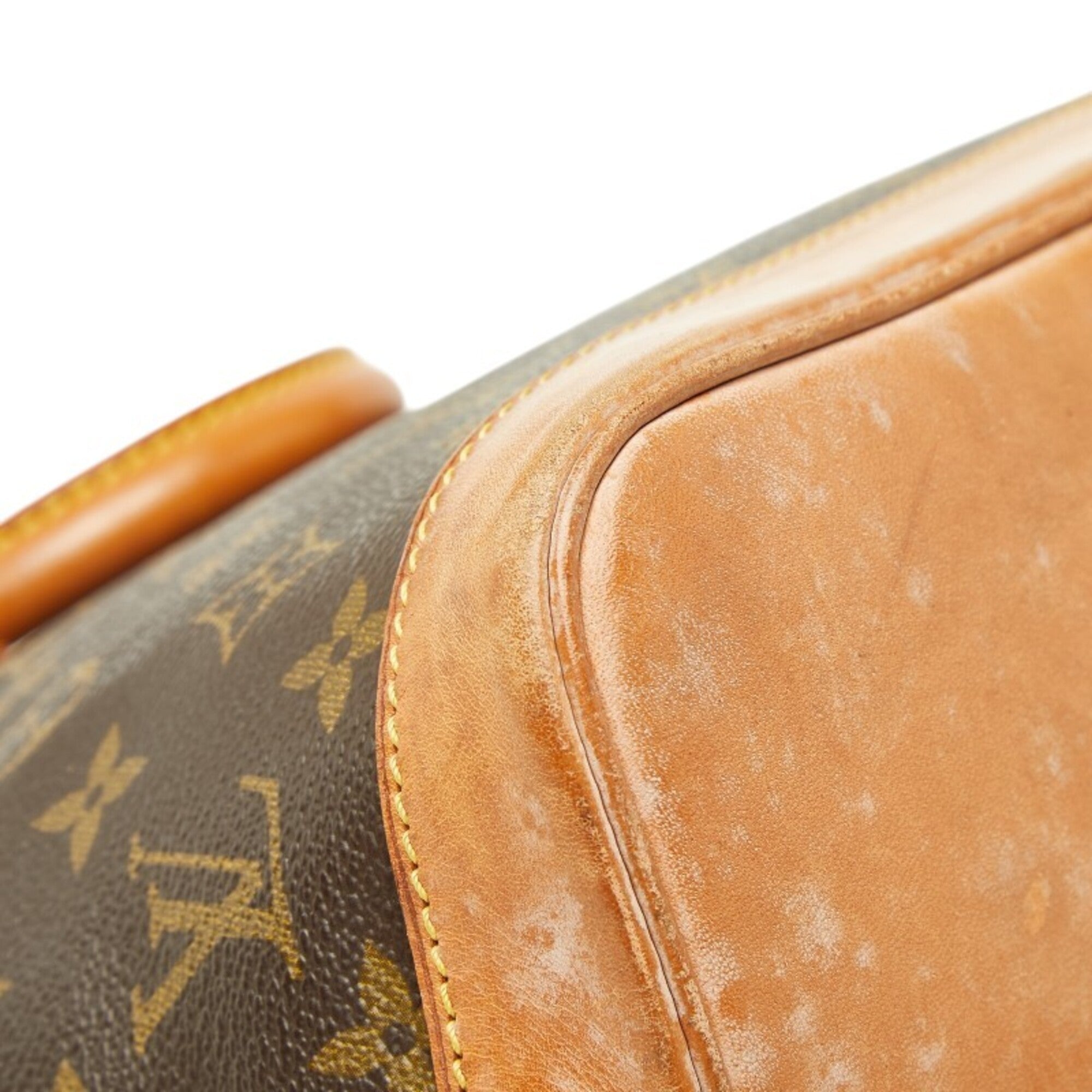 Louis Vuitton Brown Pvc Leather Handbag (Pre-Owned)