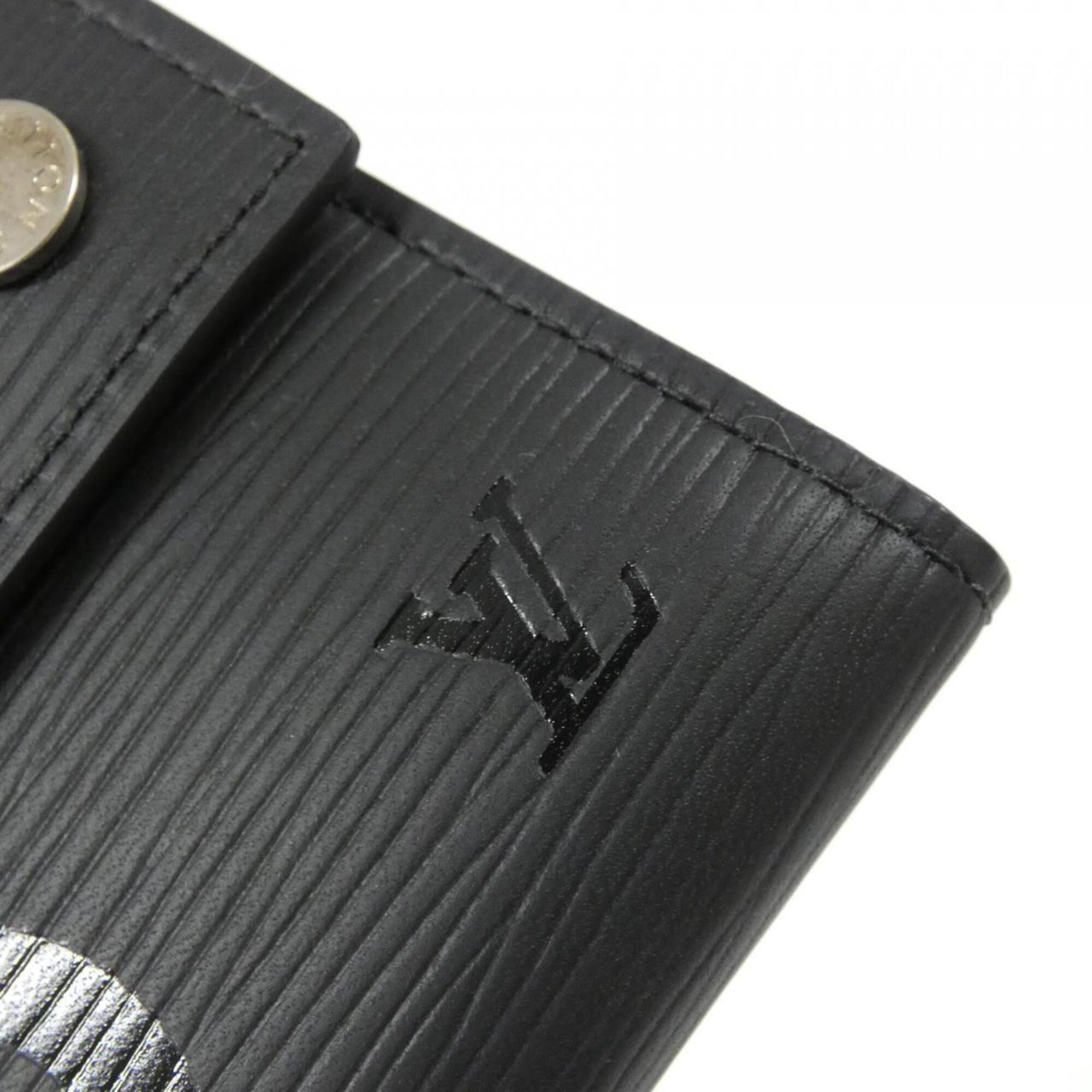 Louis Vuitton Epi Black Leather Chain/Shoulder Wallet (Pre-Owned)