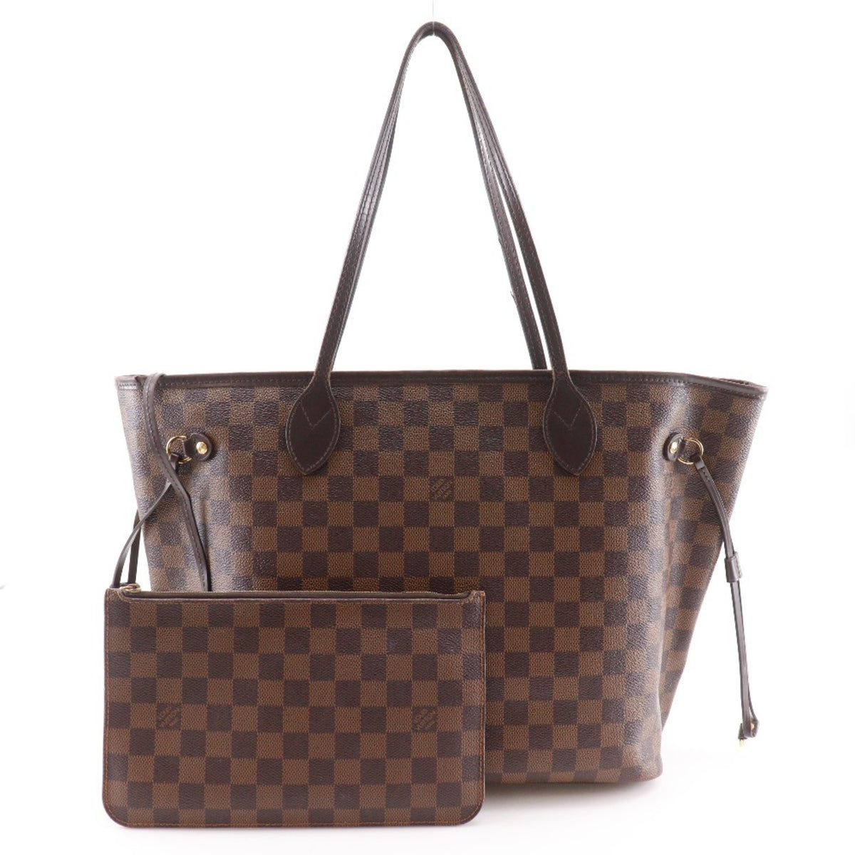 Louis Vuitton Brown Damier Canvas Tote Bag (Pre-Owned)