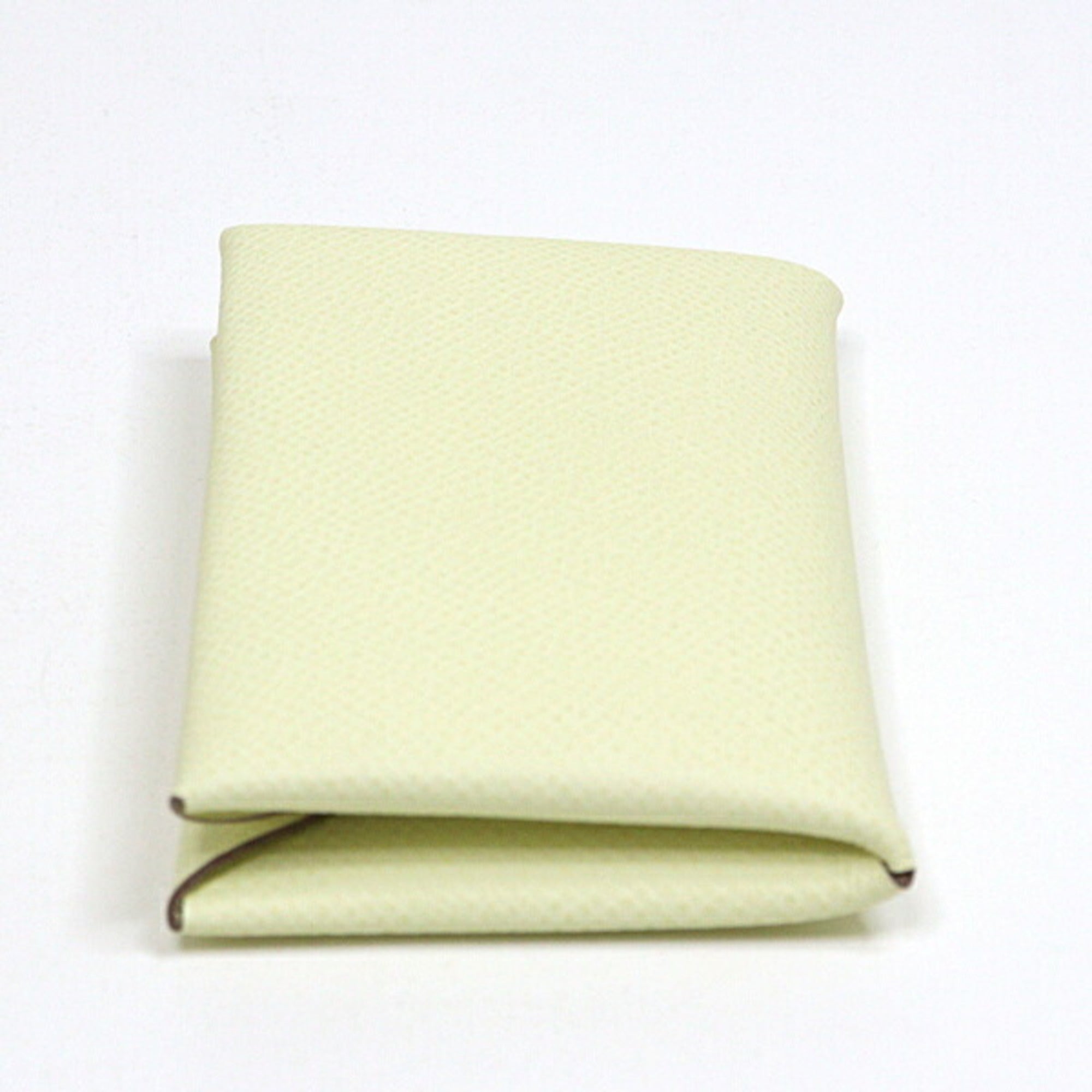 Hermes Jaune Epsom Leather Coin Purse/Coin Case (Pre-Owned)
