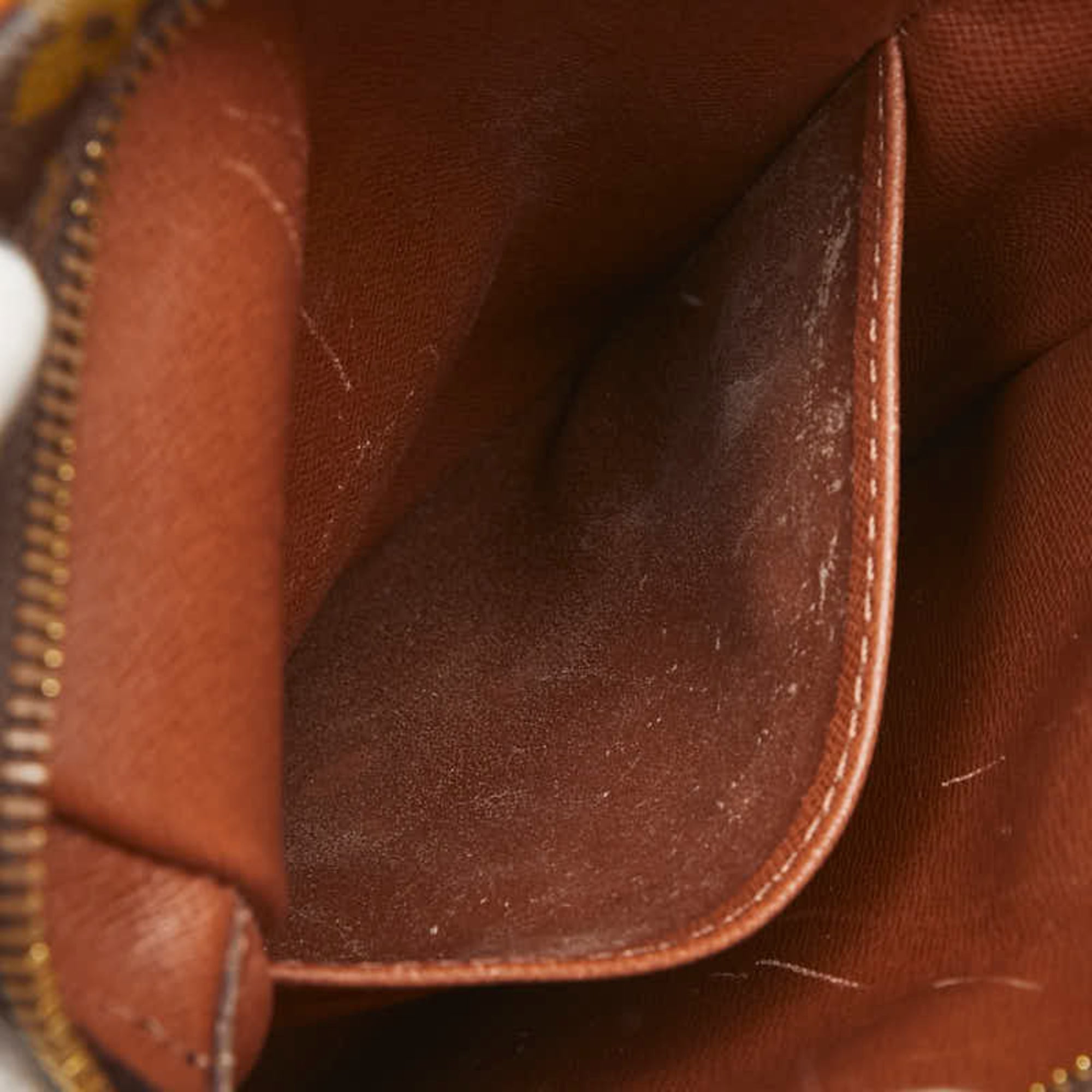 Louis Vuitton Brown Pvc Leather Shoulder Bag (Pre-Owned)