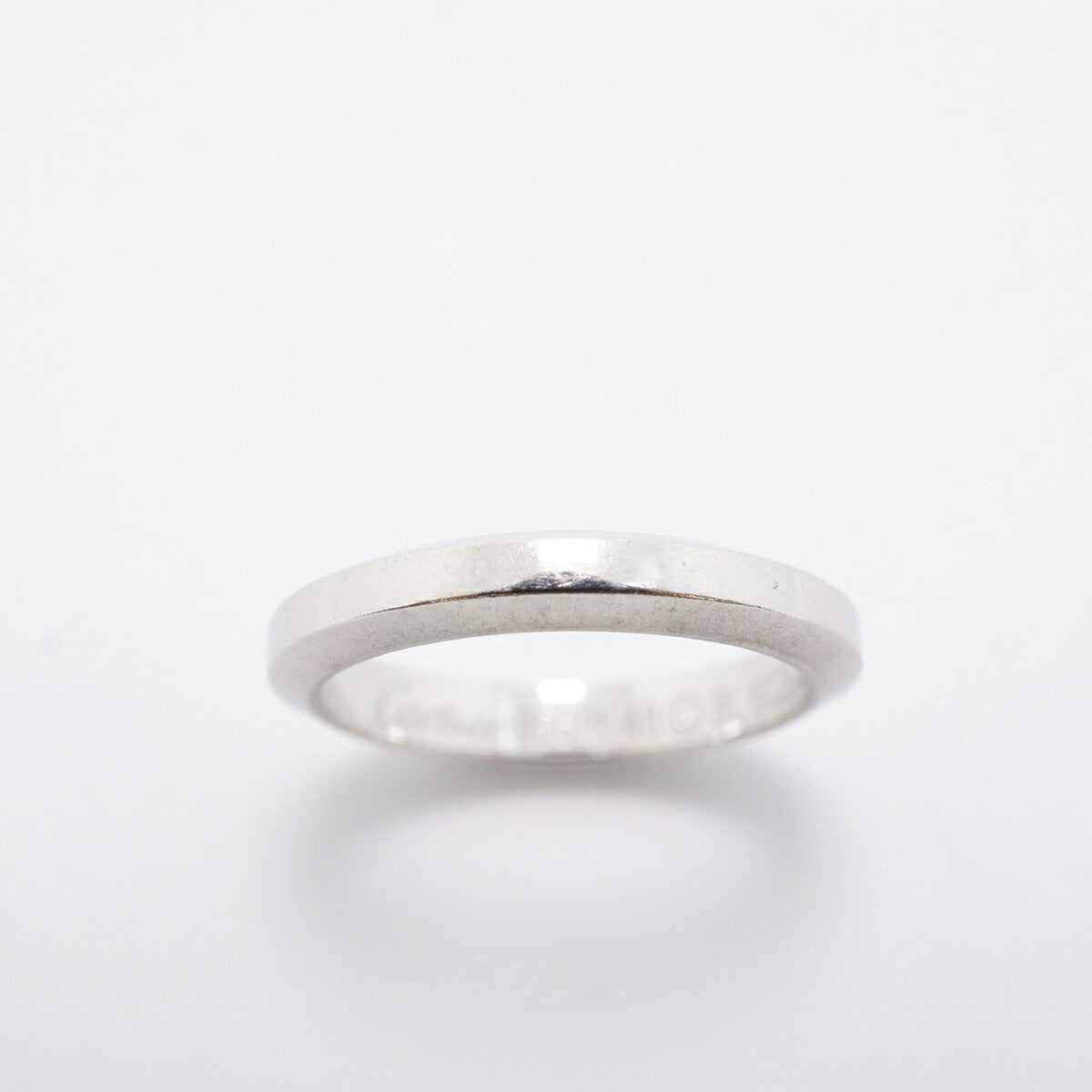 Cartier Platinum 950 Band Ring (Pre-Owned)
