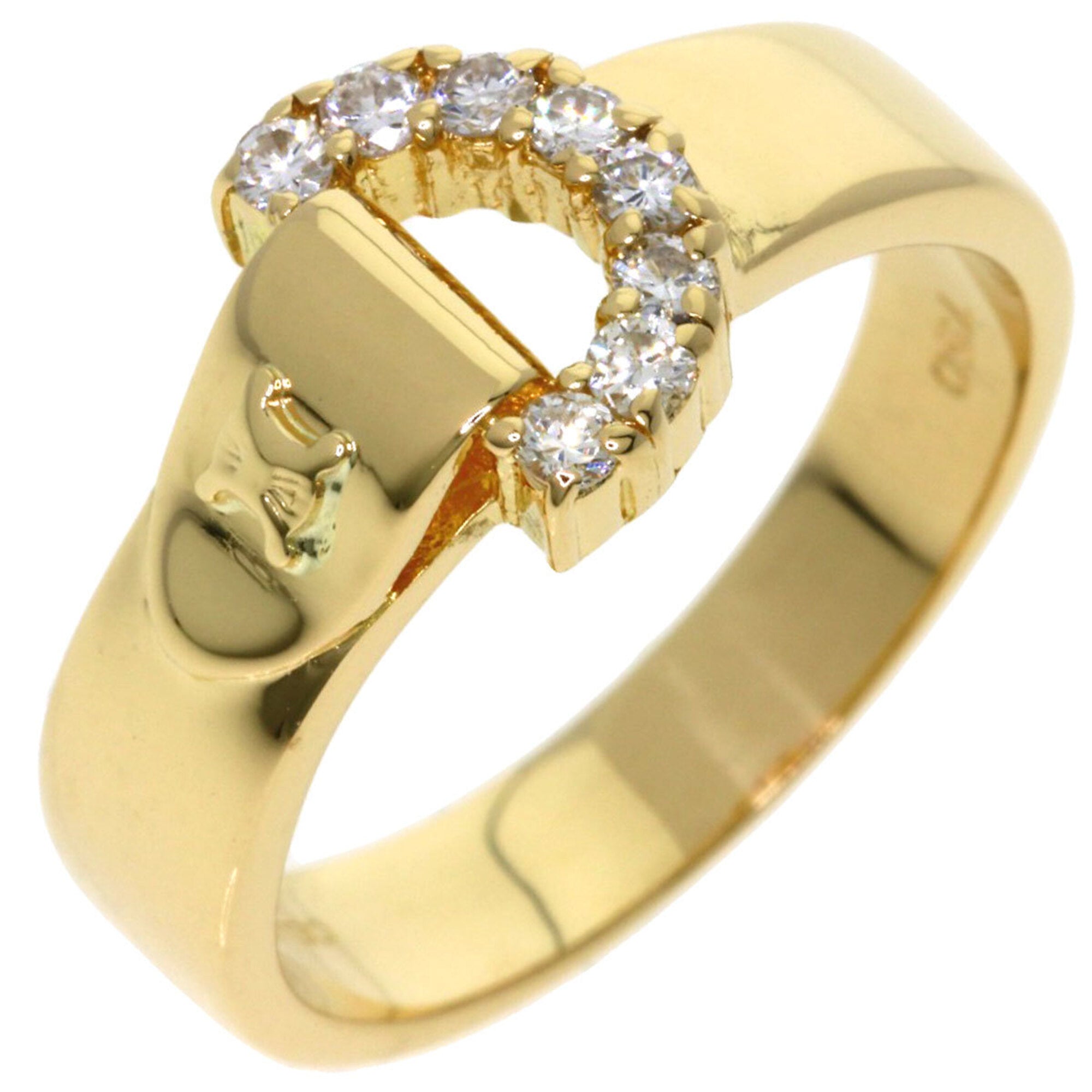 Celine Yellow Gold (18K) Band Ring (Pre-Owned)