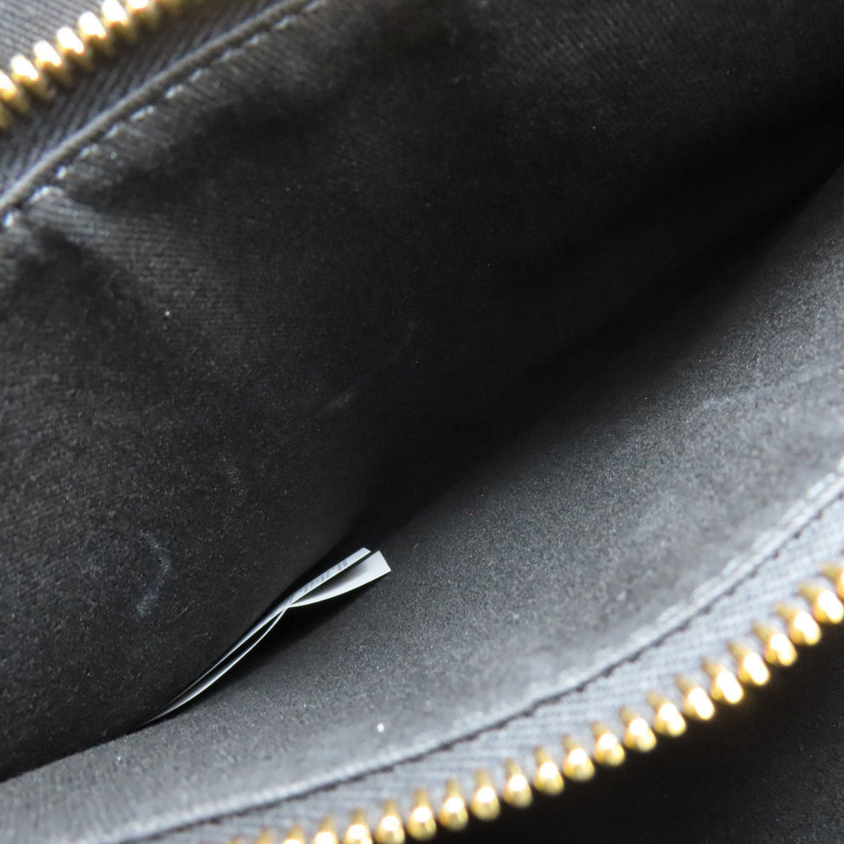 Versace Black Leather Tote Bag (Pre-Owned)