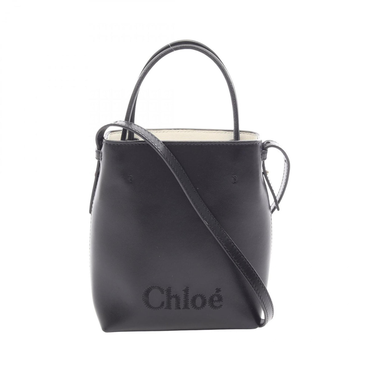 Chloé Black Leather Handbag (Pre-Owned)