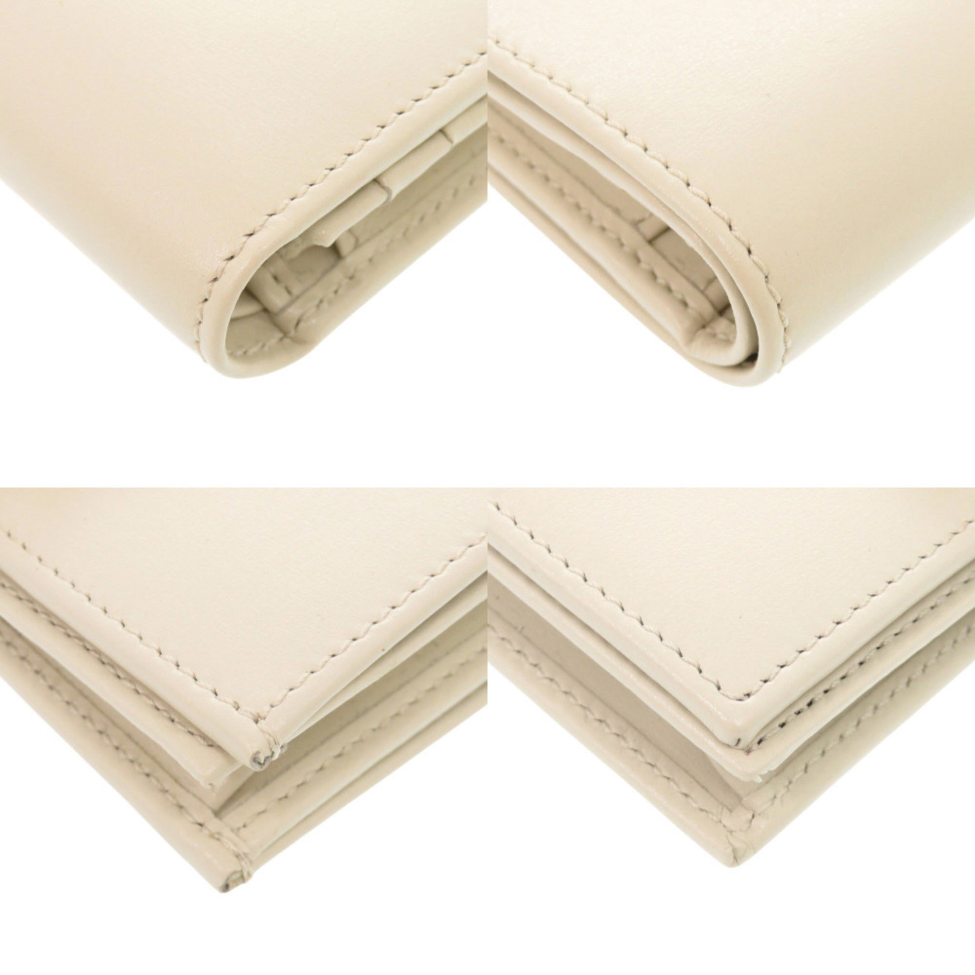 Gucci Ivory Leather Wallet (Bi-Fold) (Pre-Owned)