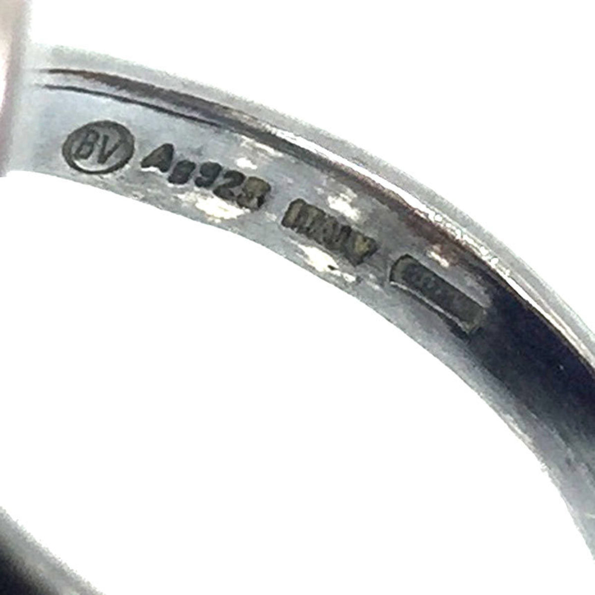 Bottega Veneta Silver Silver 925 Band Ring (Pre-Owned)