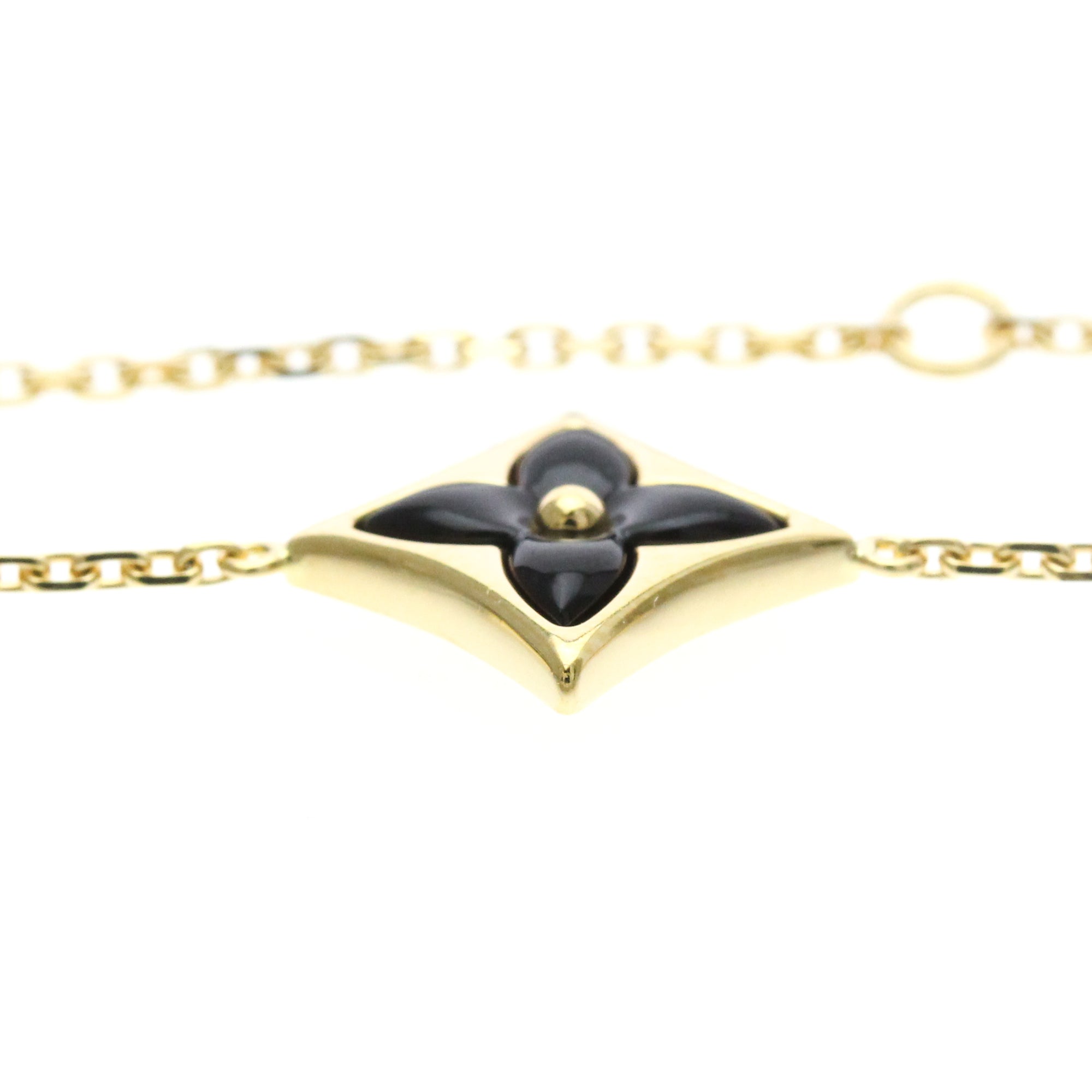 Louis Vuitton Star Blossom Bracelet 18K Rose Gold With Diamonds Gold Yellow_Gold Bracelet Jewelry (Pre-Owned)