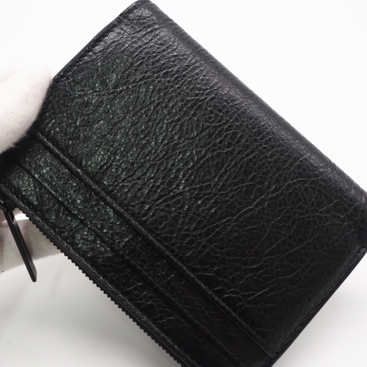Balenciaga Black Leather Wallet (Bi-Fold) (Pre-Owned)