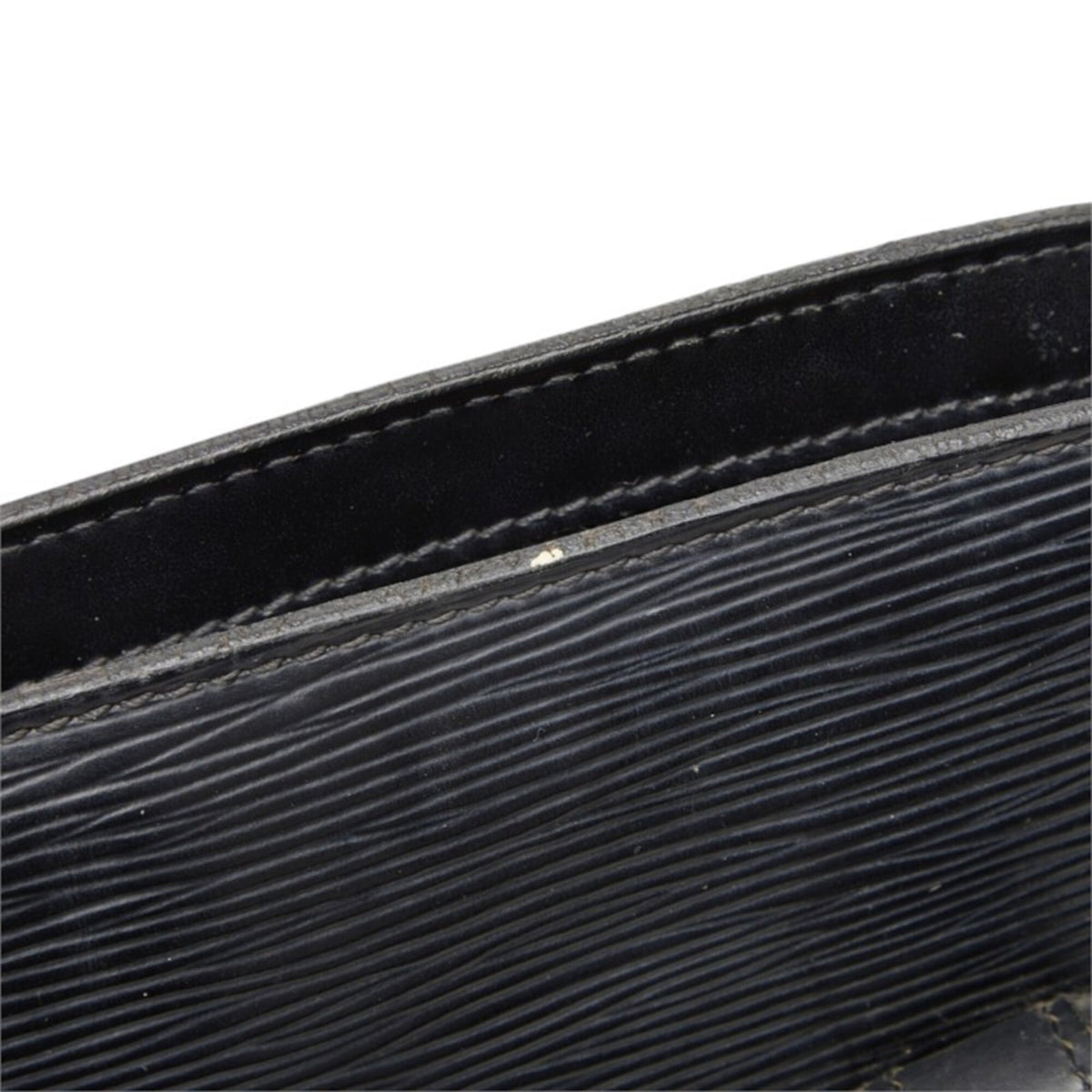 Louis Vuitton Epi Black Noir Leather Shoulder Bag Tote Bag (Pre-Owned)