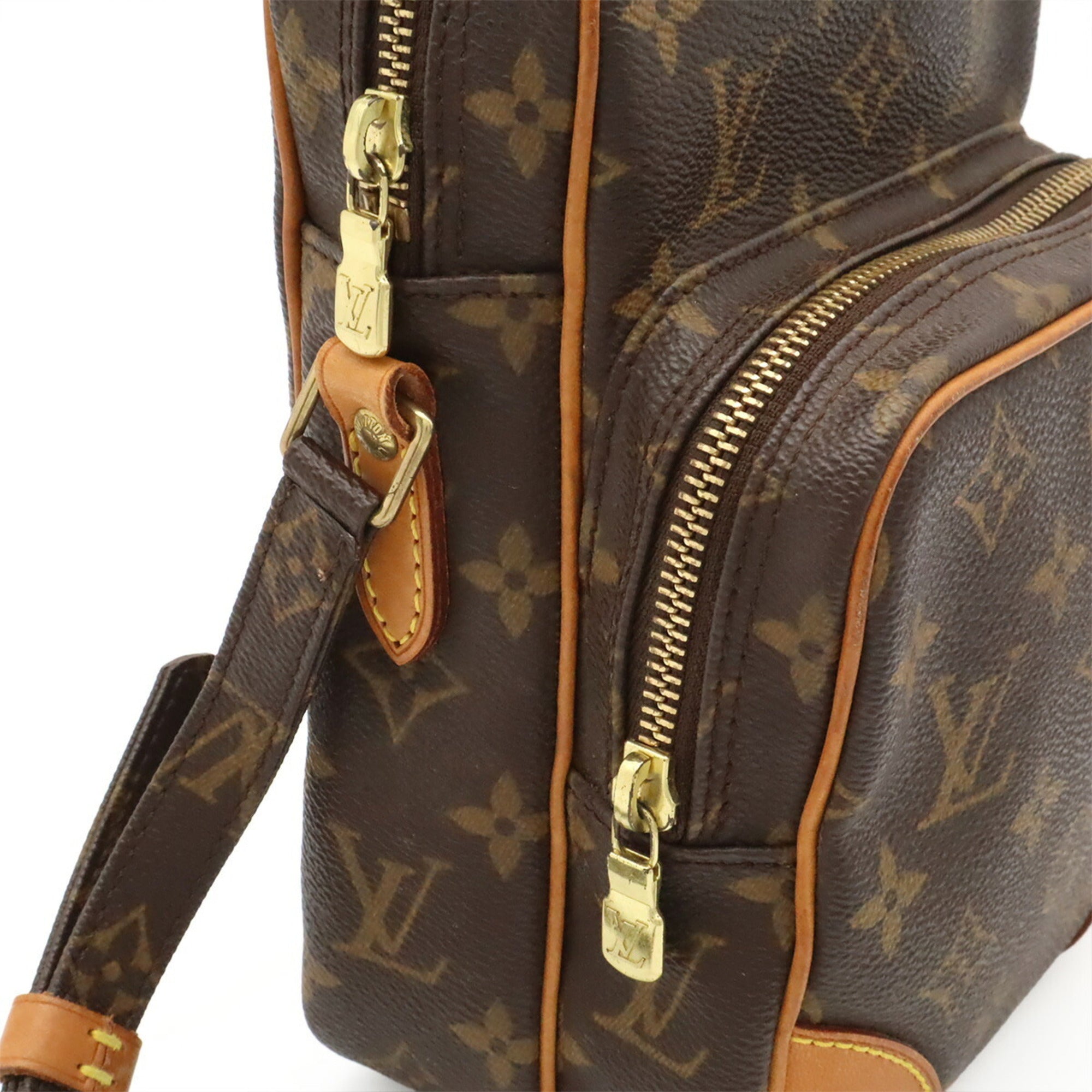 Louis Vuitton Brown Monogram Canvas Pochette Shoulder Bag (Pre-Owned)