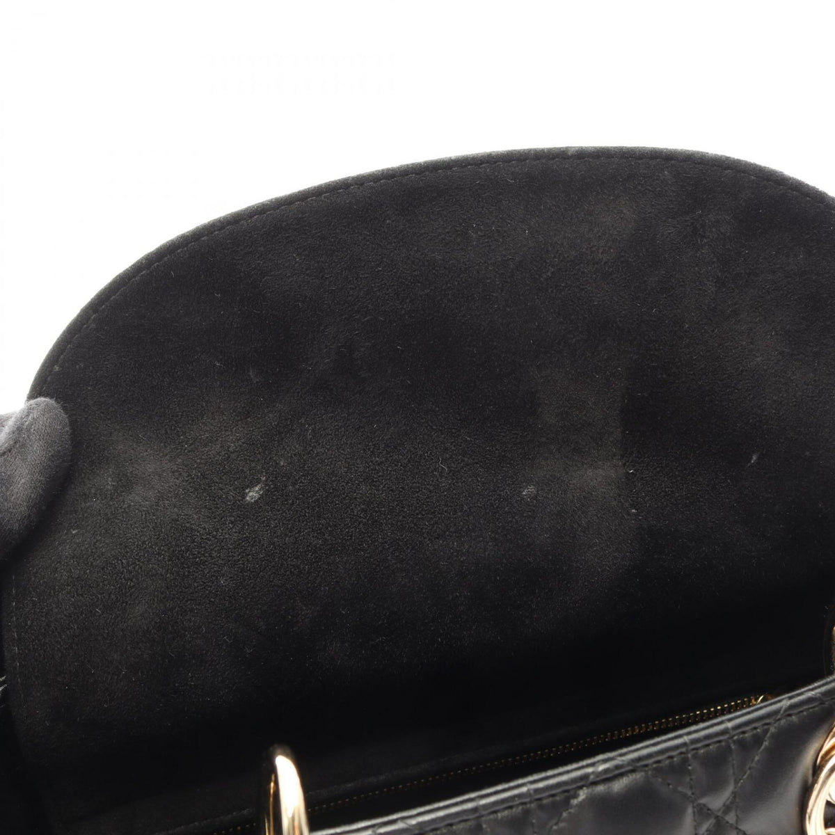 Christian Dior Black Leather Handbag (Pre-Owned)