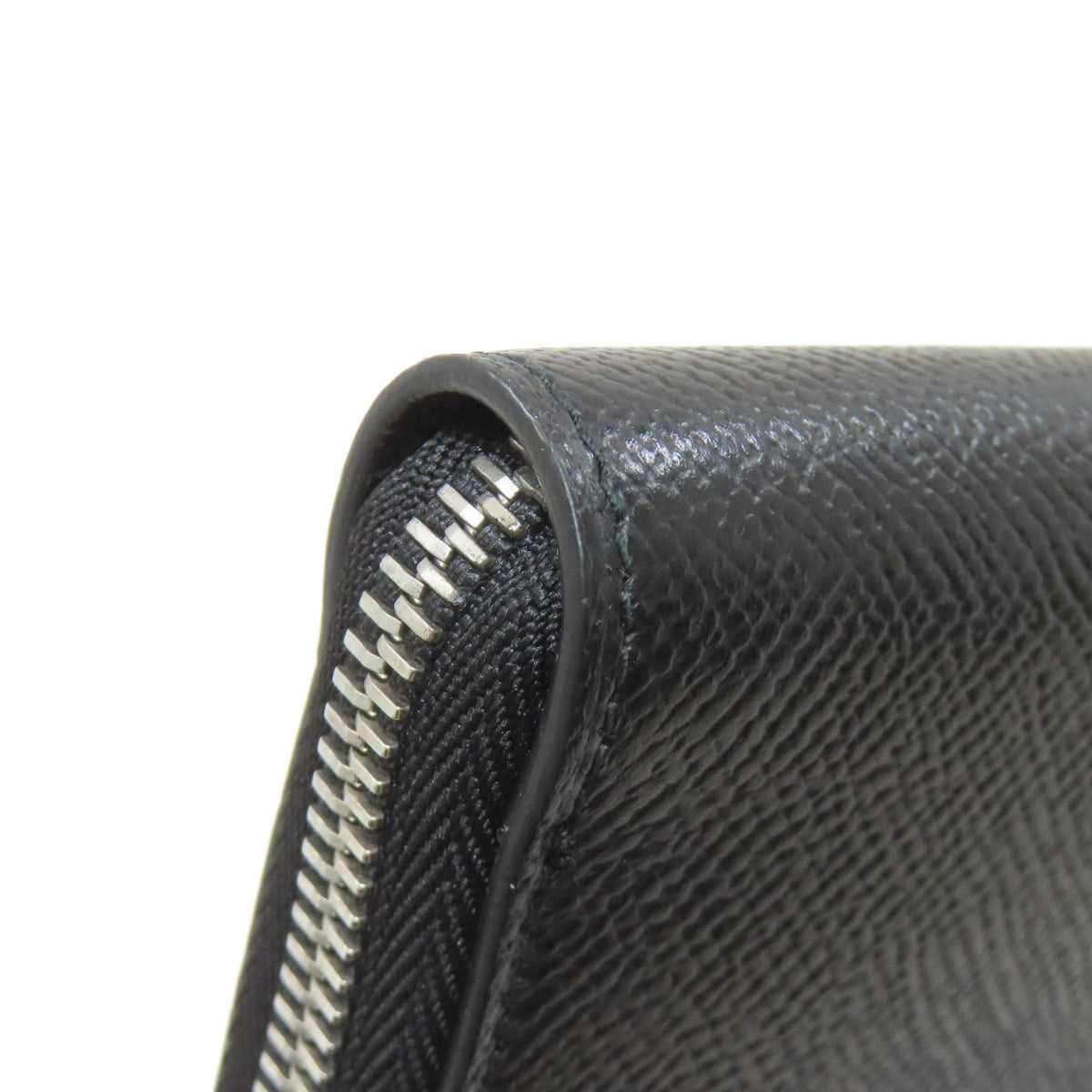 Dunhill Black Leather Long Wallet (Bi-Fold) (Pre-Owned)