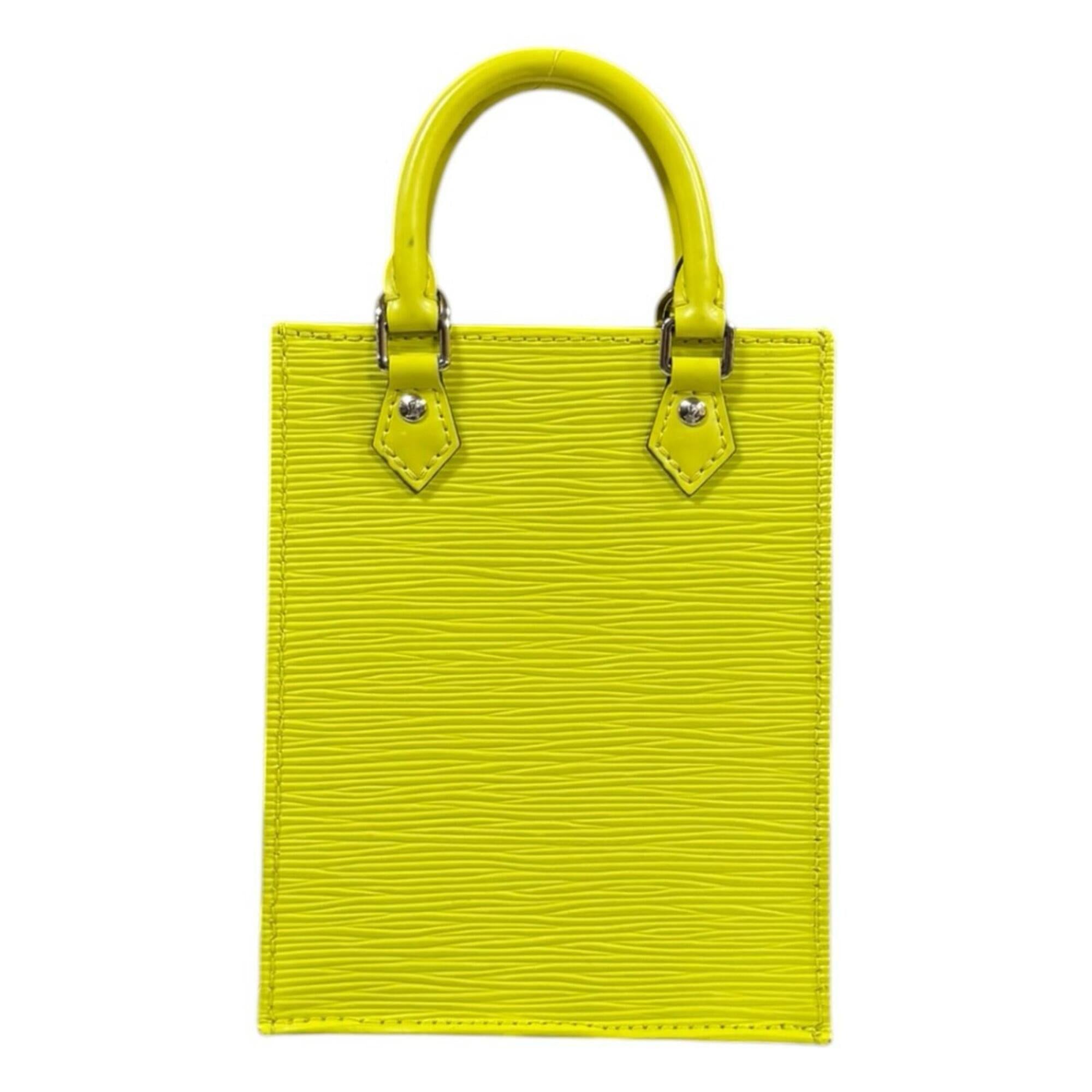 Louis Vuitton Epi Yellow Epi Leather Shoulder Bag (Pre-Owned)