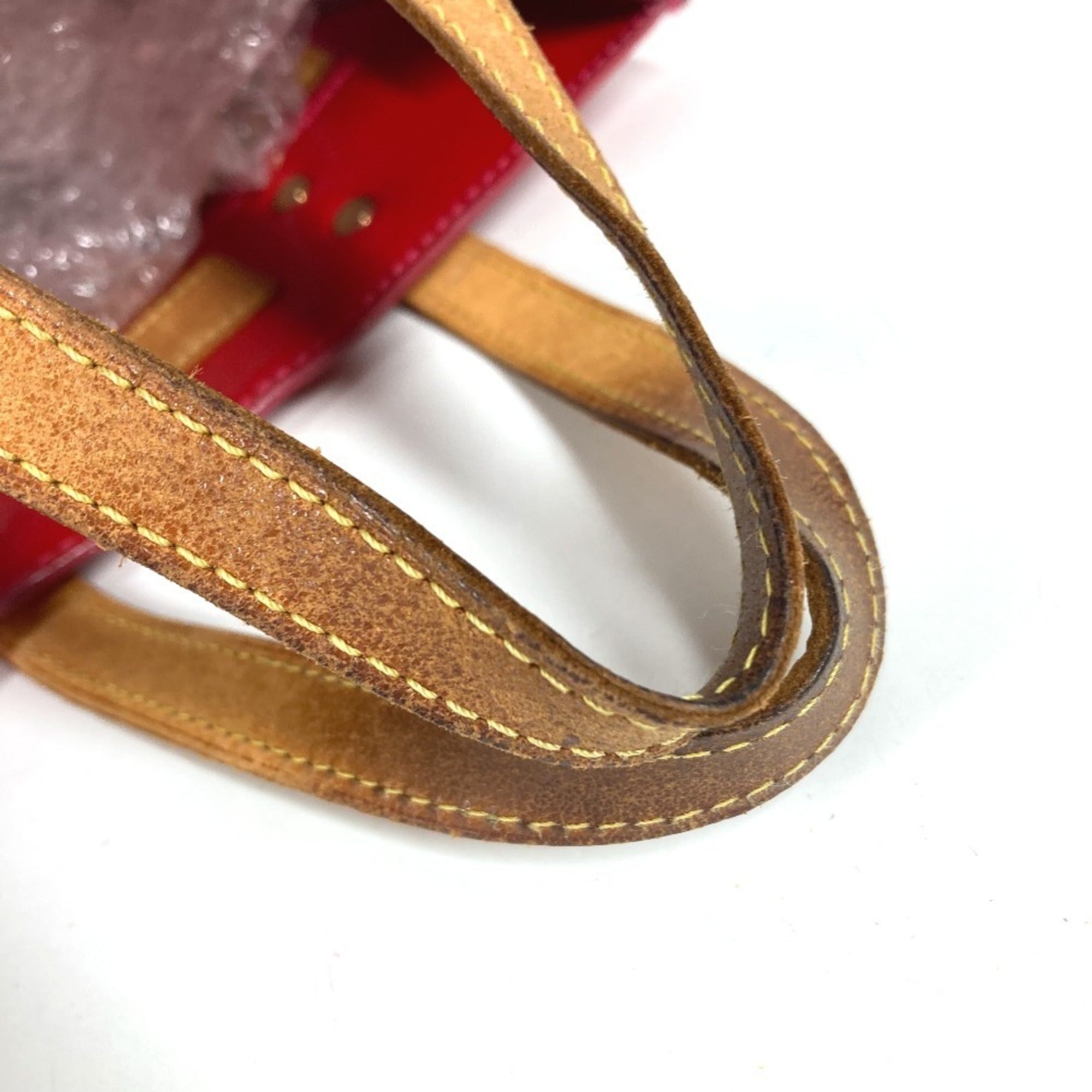 Louis Vuitton Fuchsia Pink Monogram Vernis Handbag Tote Bag (Pre-Owned)